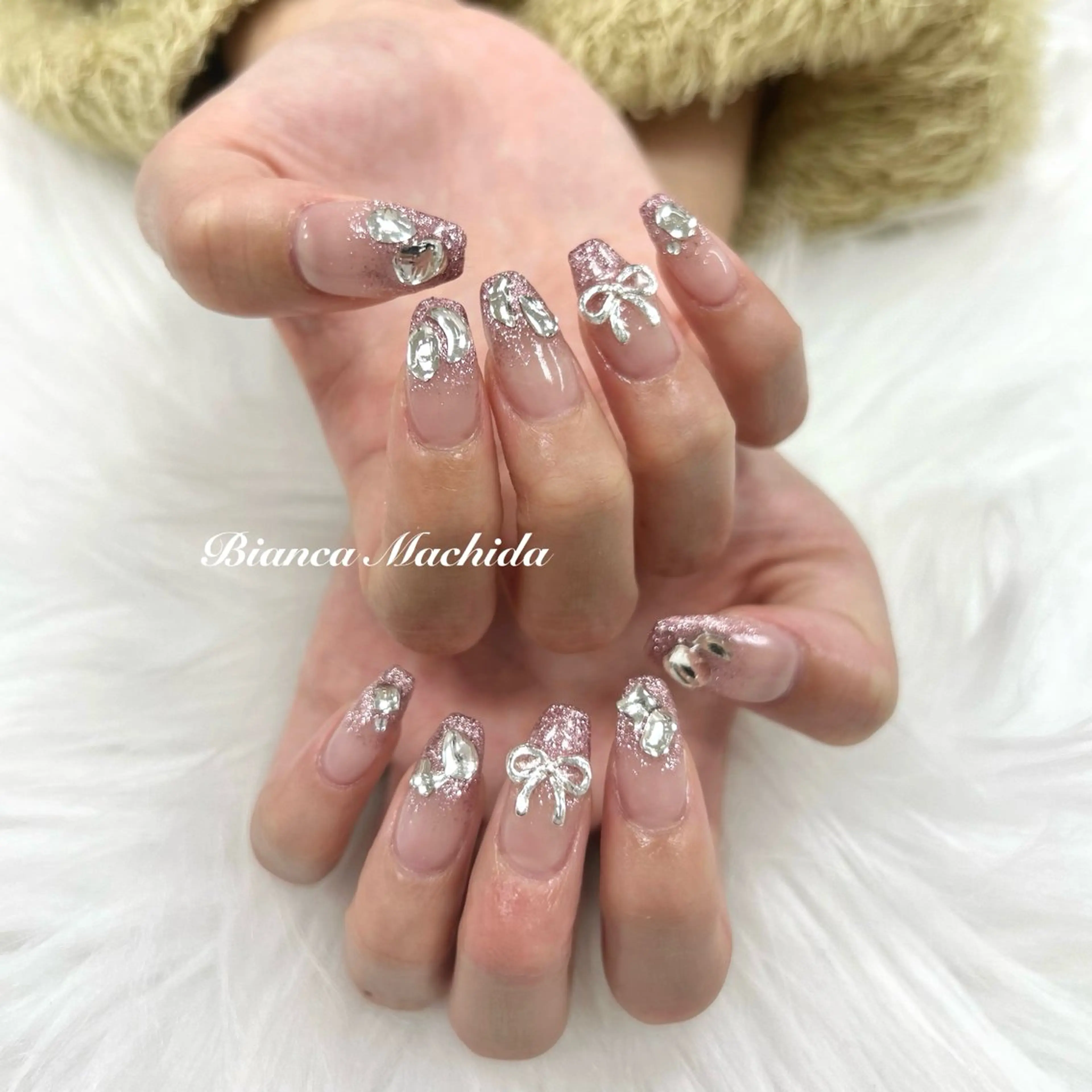 ネイル ハンドネイル ハンドケア Bianca 🪽 Nakajimaのネイルデザイン