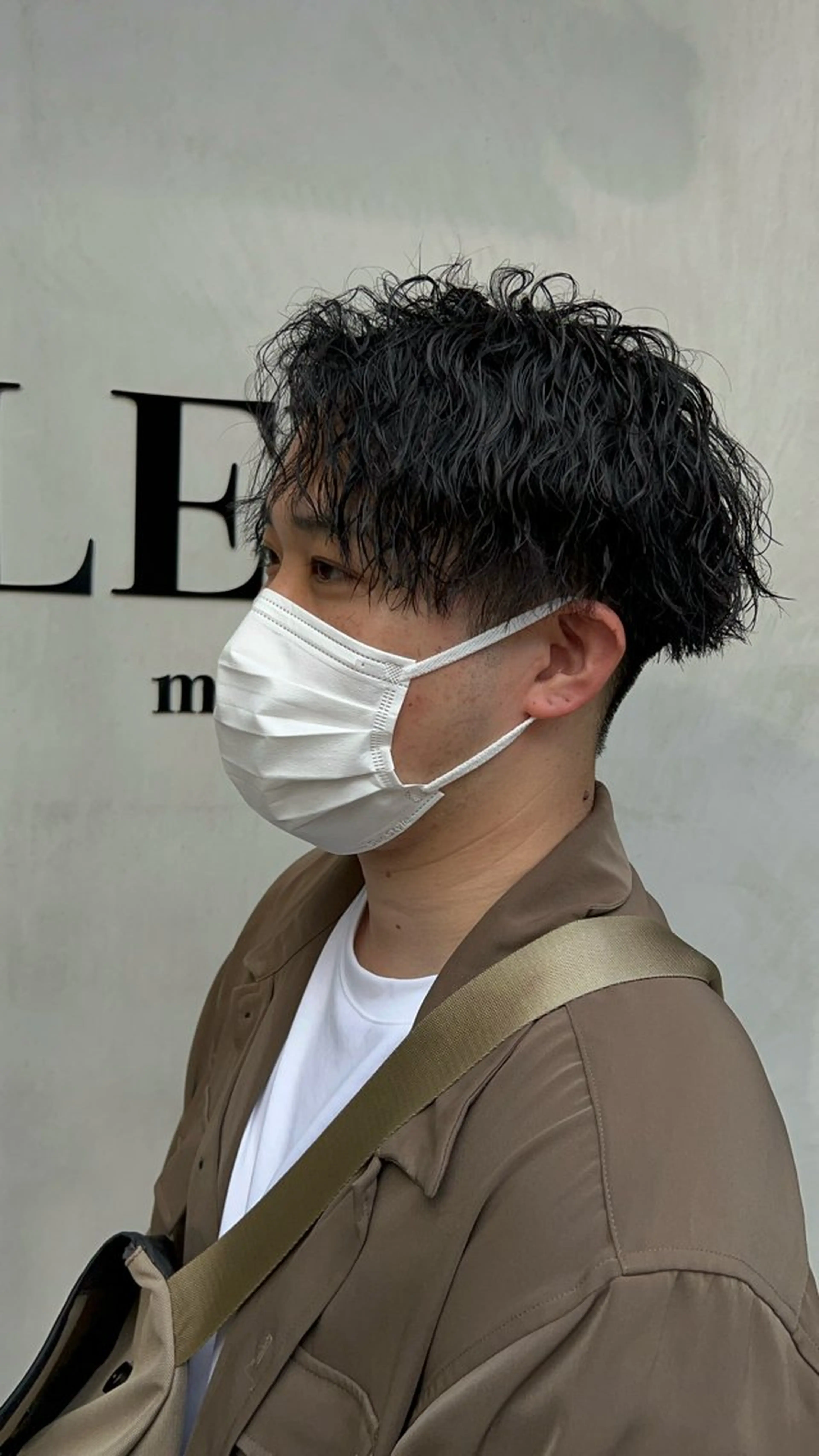 ショート パーマ メンズ カット パーマ 大和田 玲円/メンズ専門のヘアスタイル