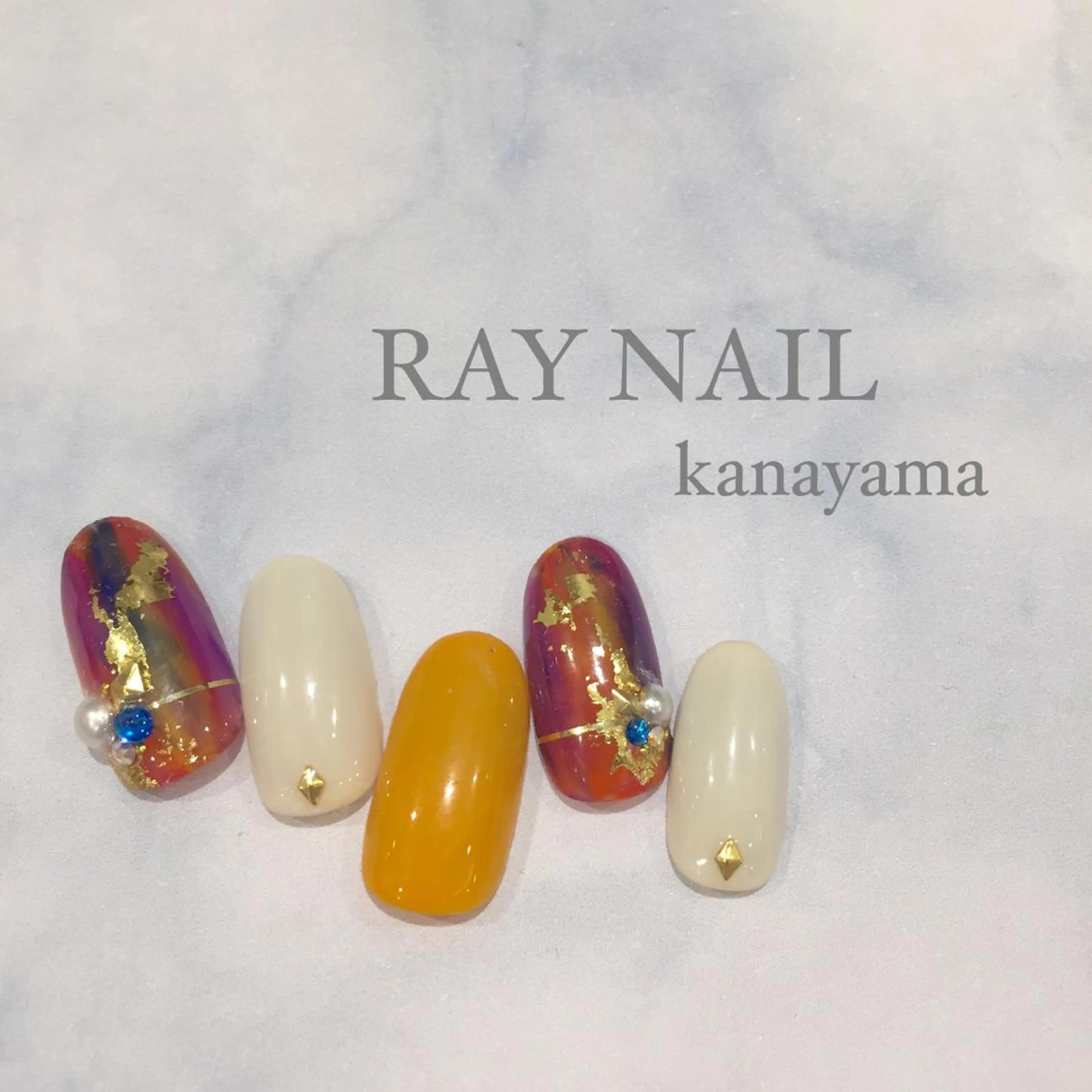 ネイル ニュアンスネイル Arowa 伊田のネイルデザイン