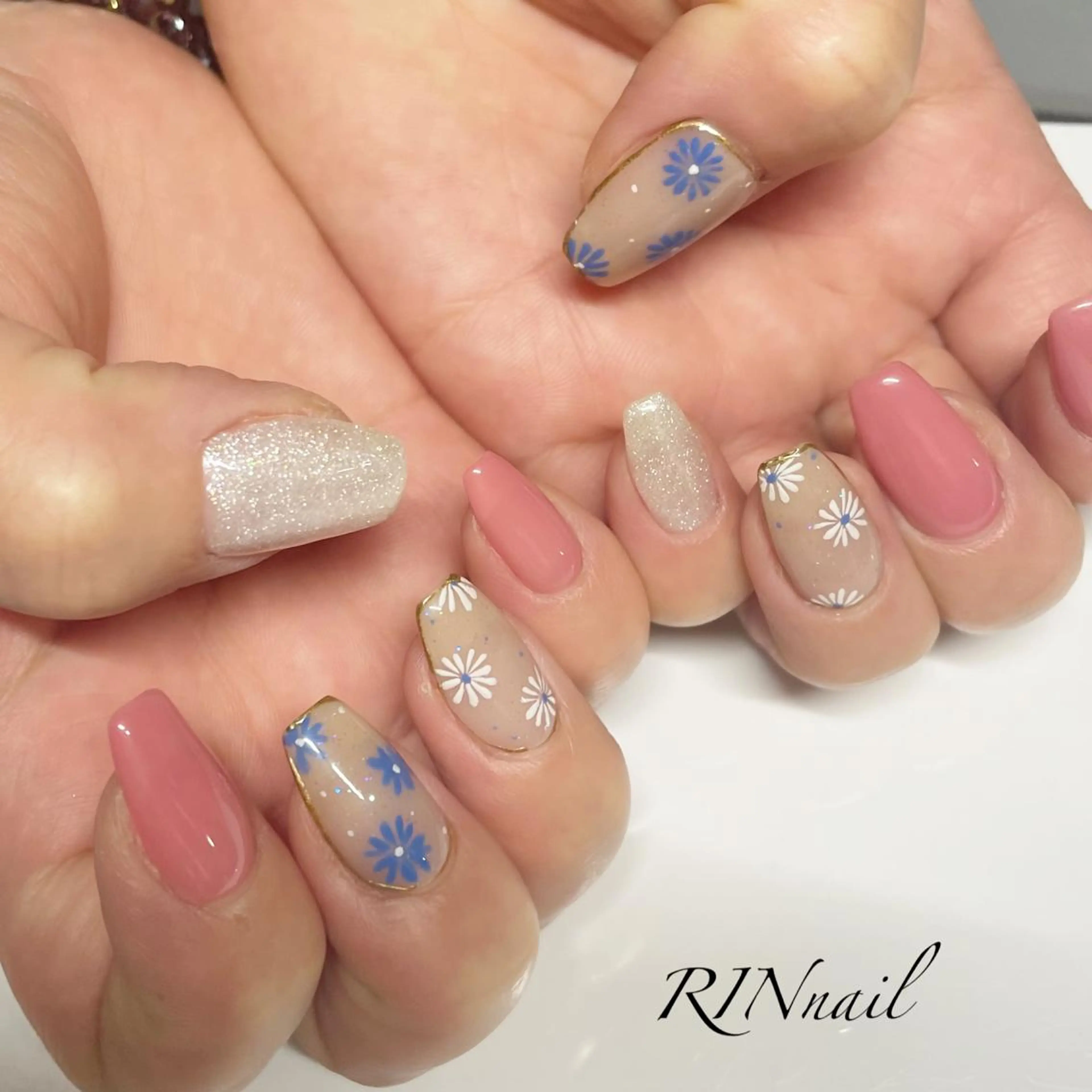 ネイル ハンドネイル ハンドケア RIN HOMEnailのネイルデザイン