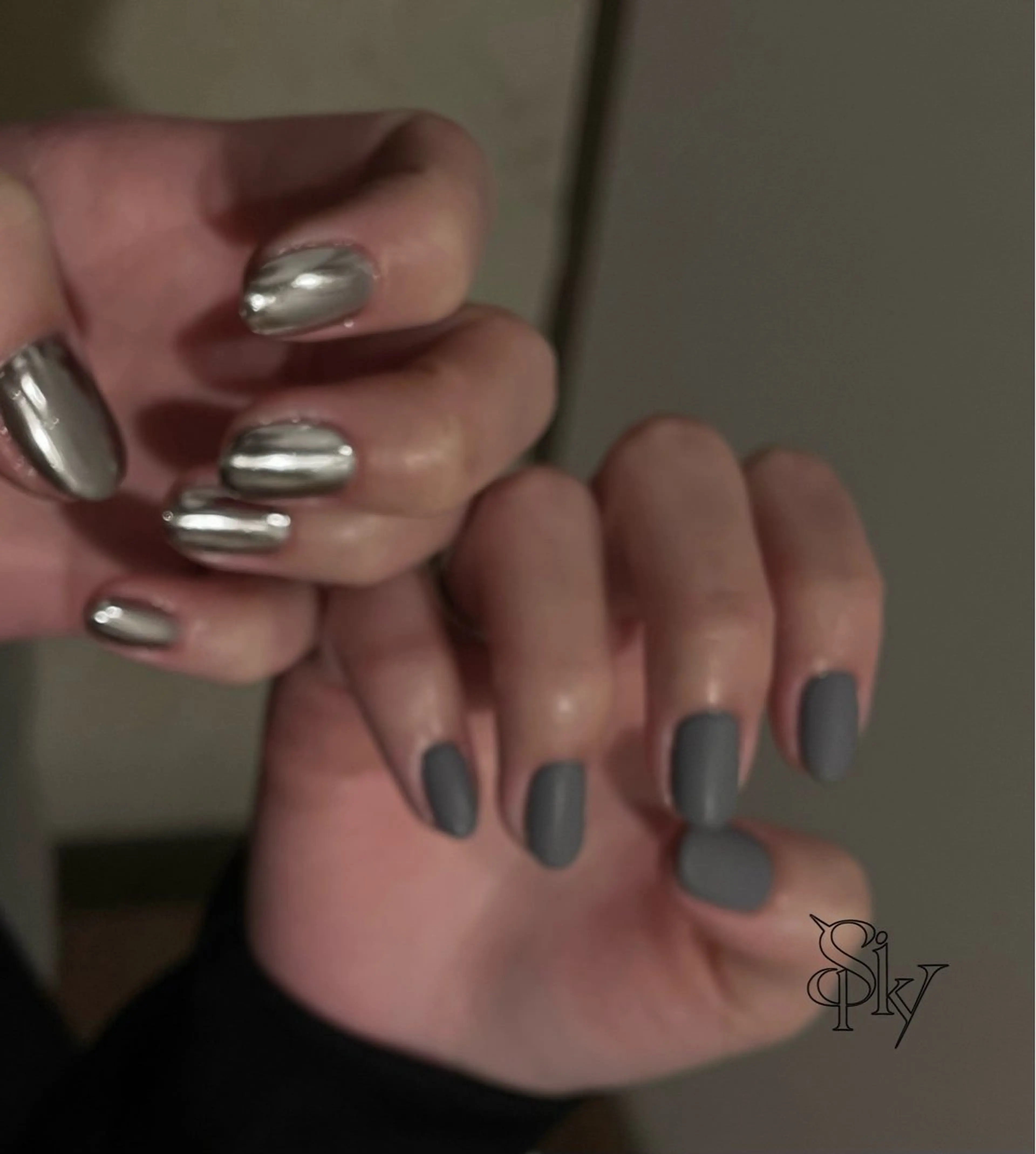 ネイル ハンドネイル Spiky とうげ ふうかのネイルデザイン