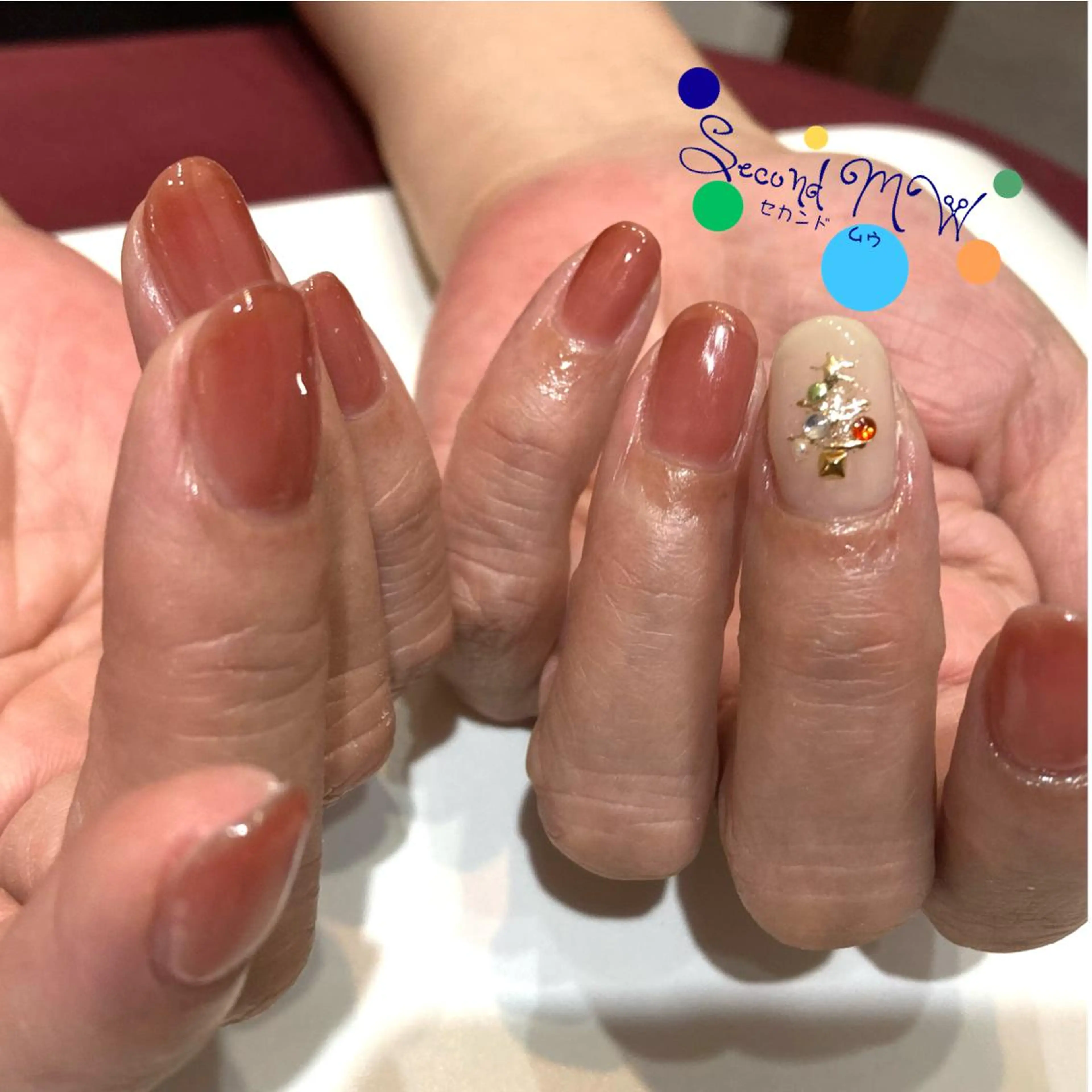 ネイル Second   MW所属・SecondMW _nail 　川連のネイルデザイン