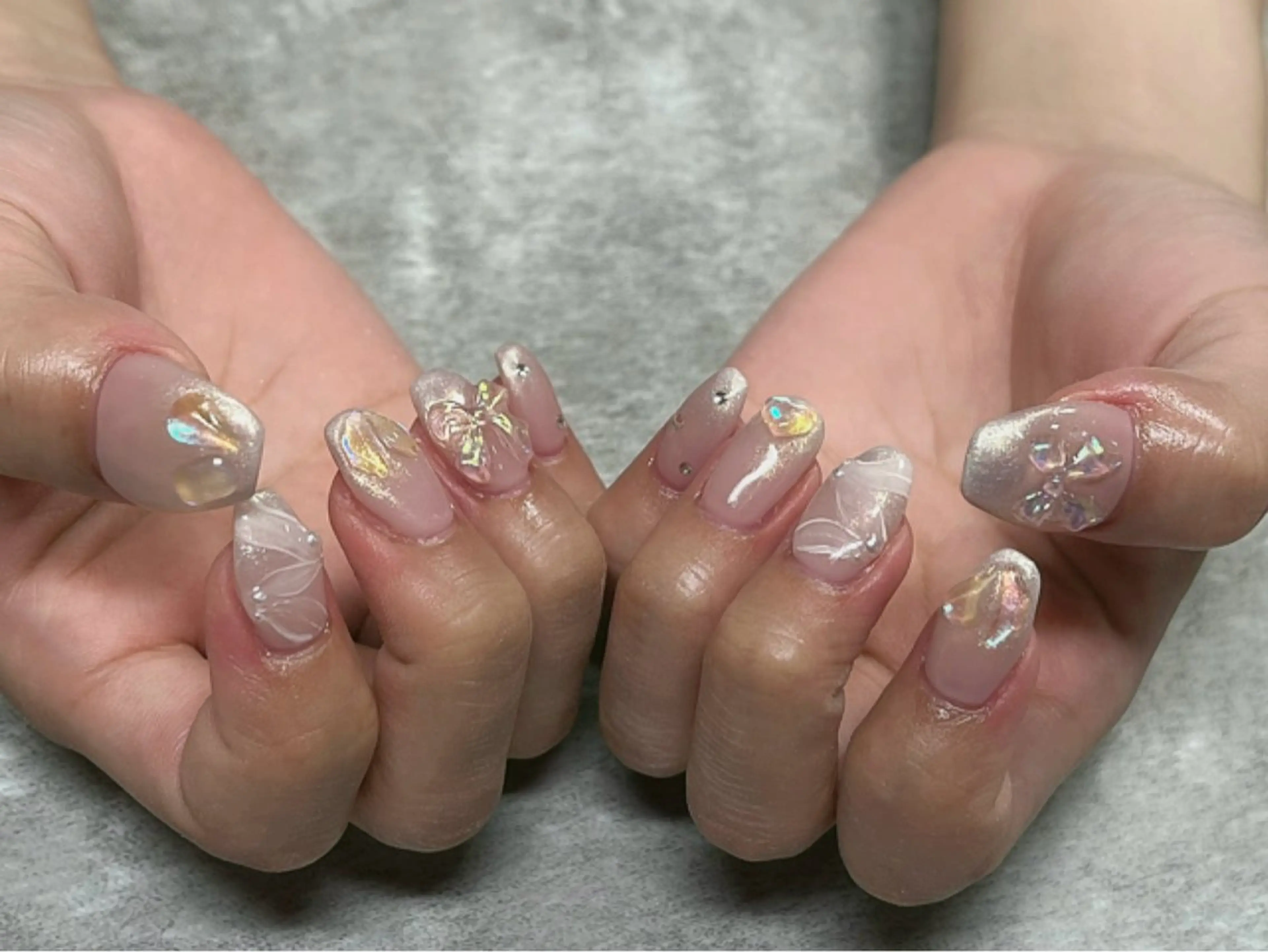 ネイル Protea きぬがわ らむのネイルデザイン