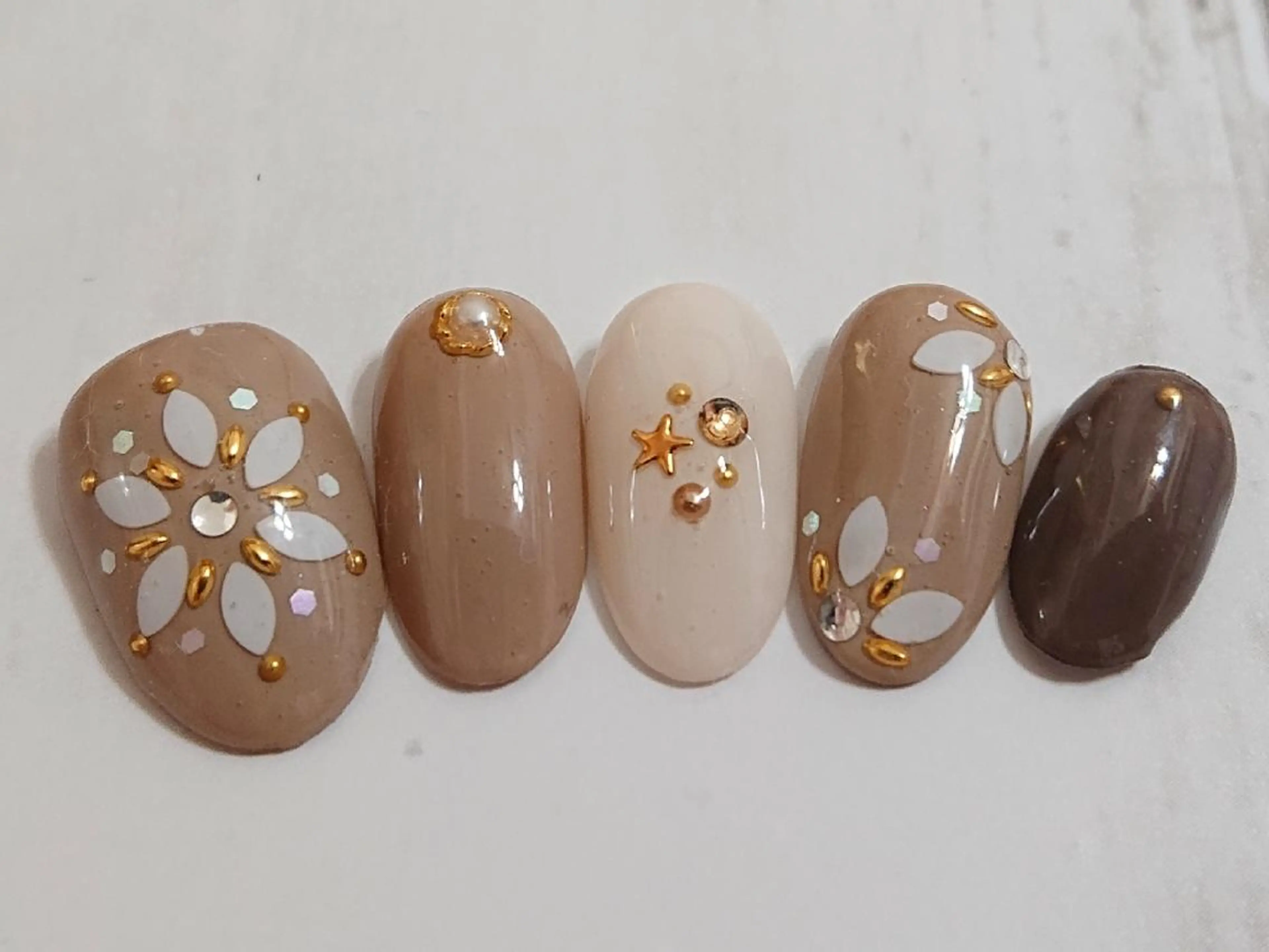 ネイル オーロラネイル あんきち    のネイルデザイン