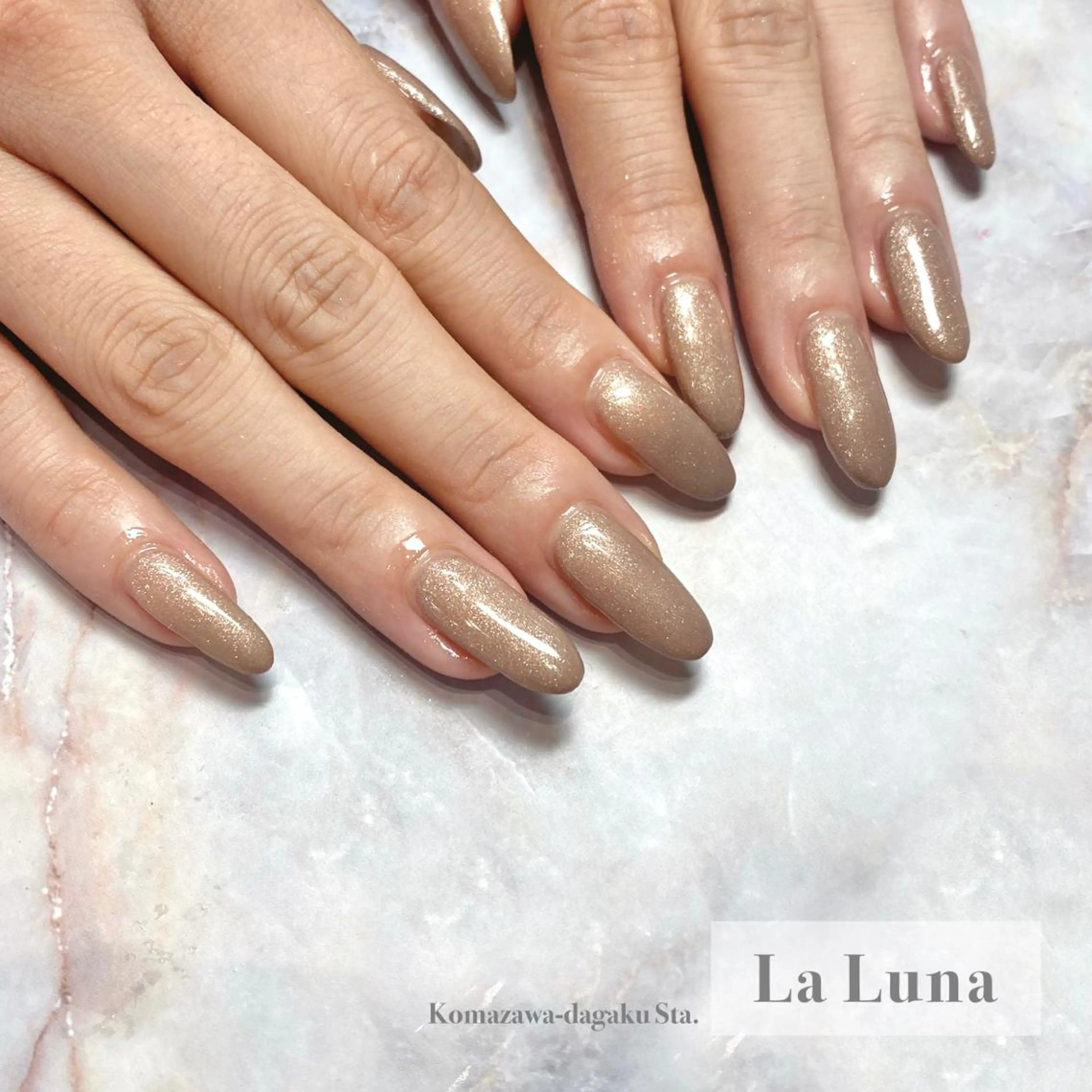 ネイル ワンカラーネイル ＬａＬｕｎａ🌙 natsukiのネイルデザイン
