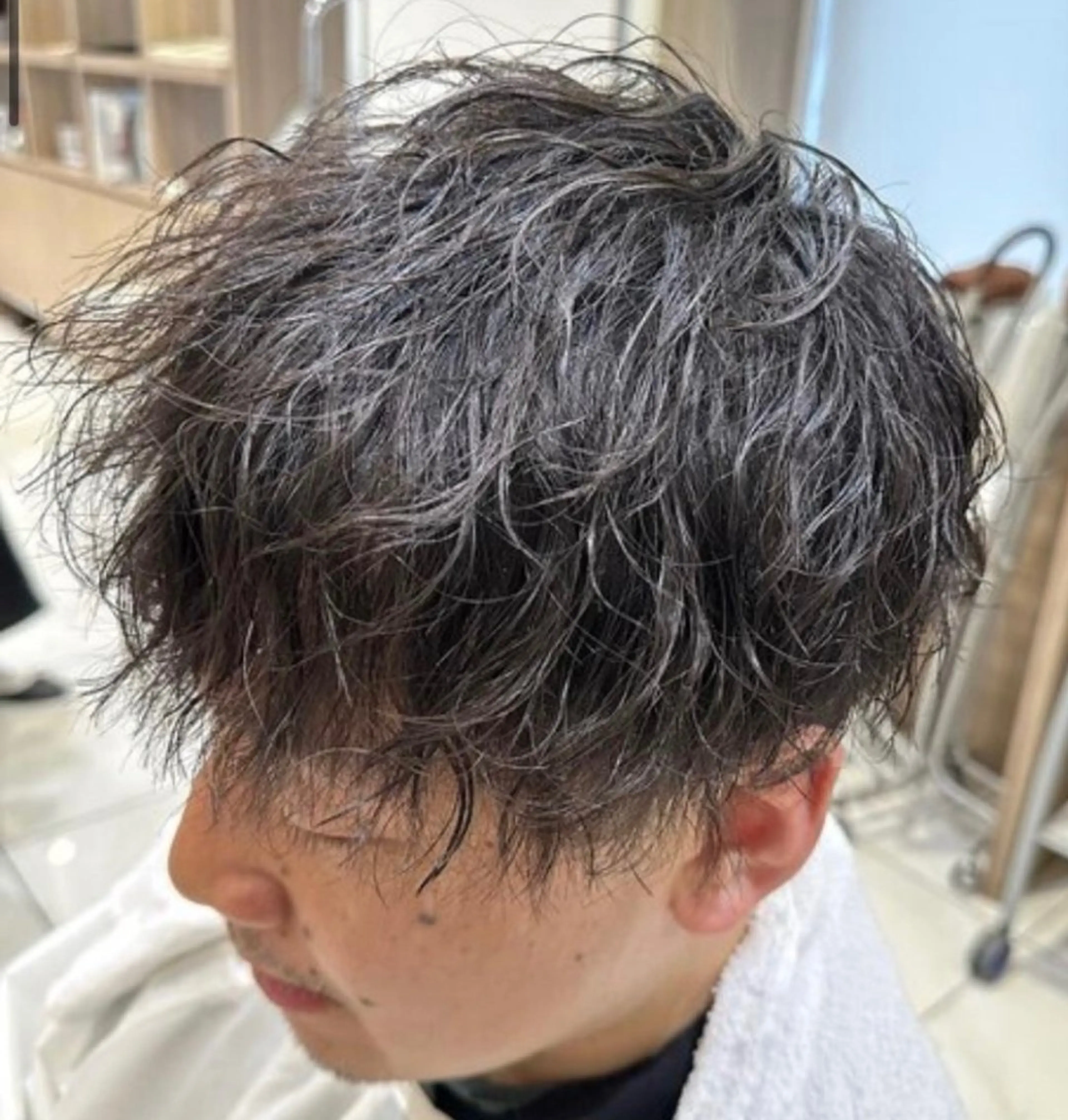 パーマ メンズ カット メンズパーマ特化森田 真衣🌟のヘアスタイル