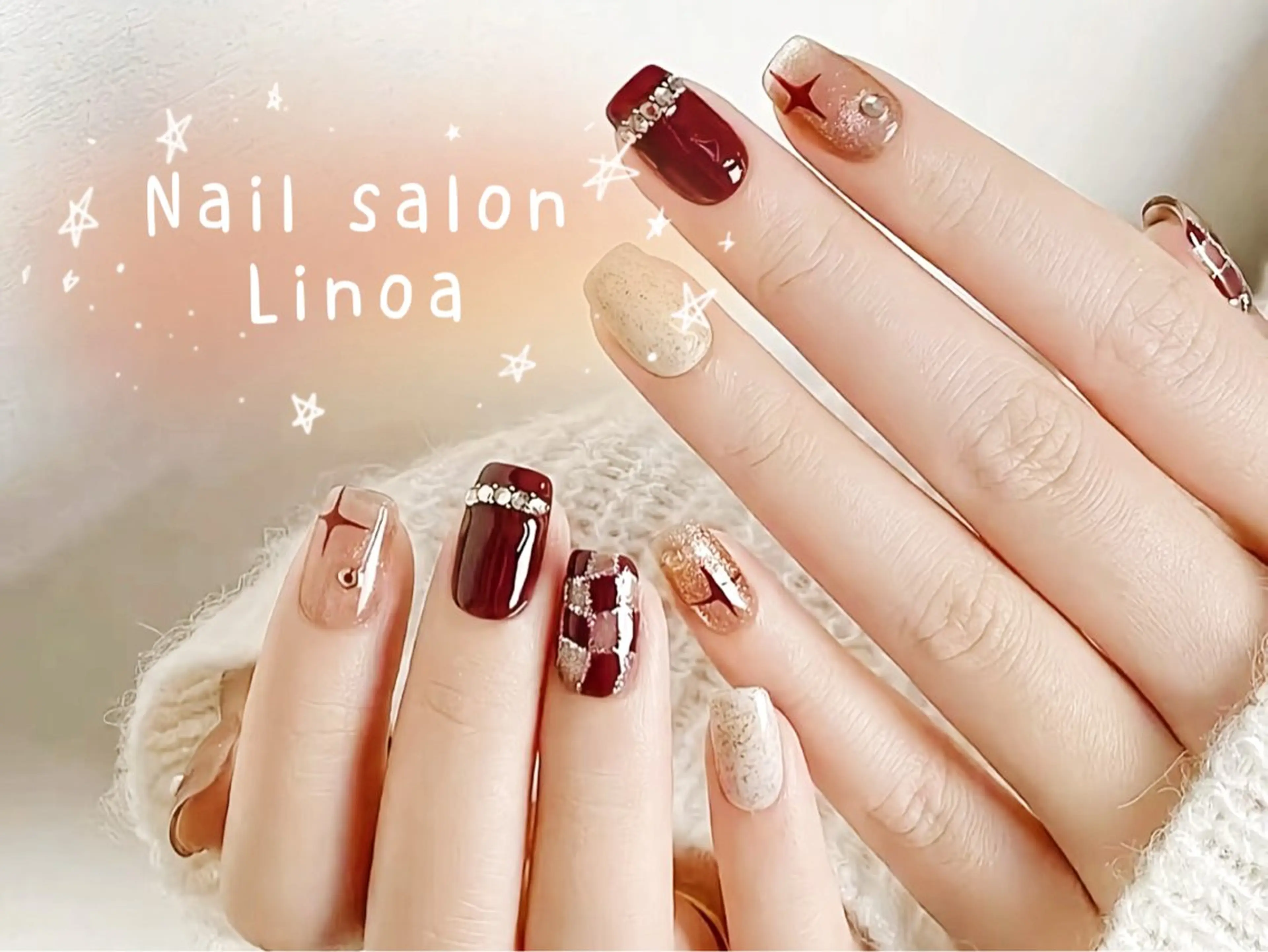 ネイル ハンドネイル ネイルサロン Jasmine 池袋東口所属・YU RIのネイルデザイン