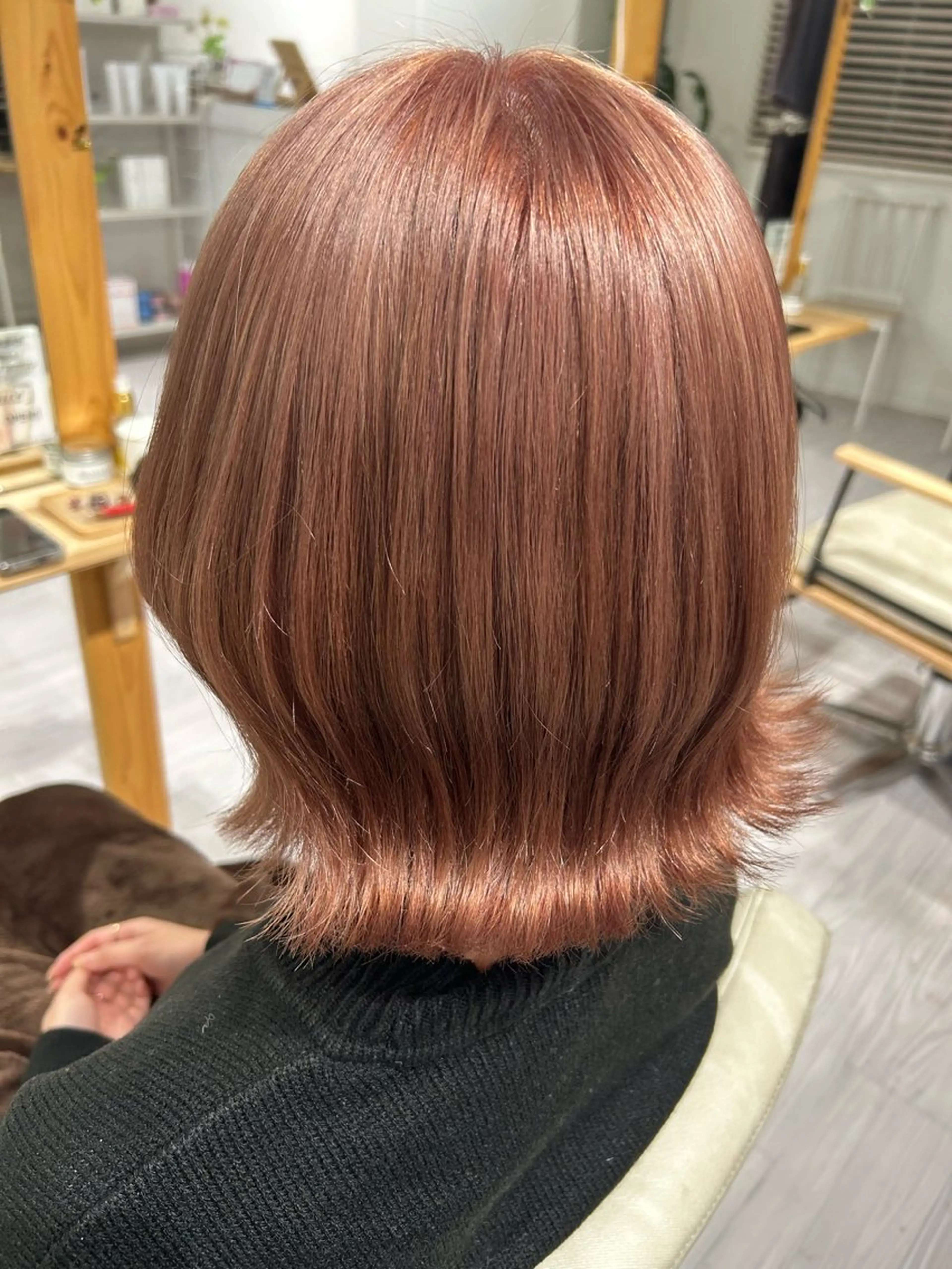 ショート カラー オリーブ・赤み消し 💚MAKOTO💚のヘアスタイル