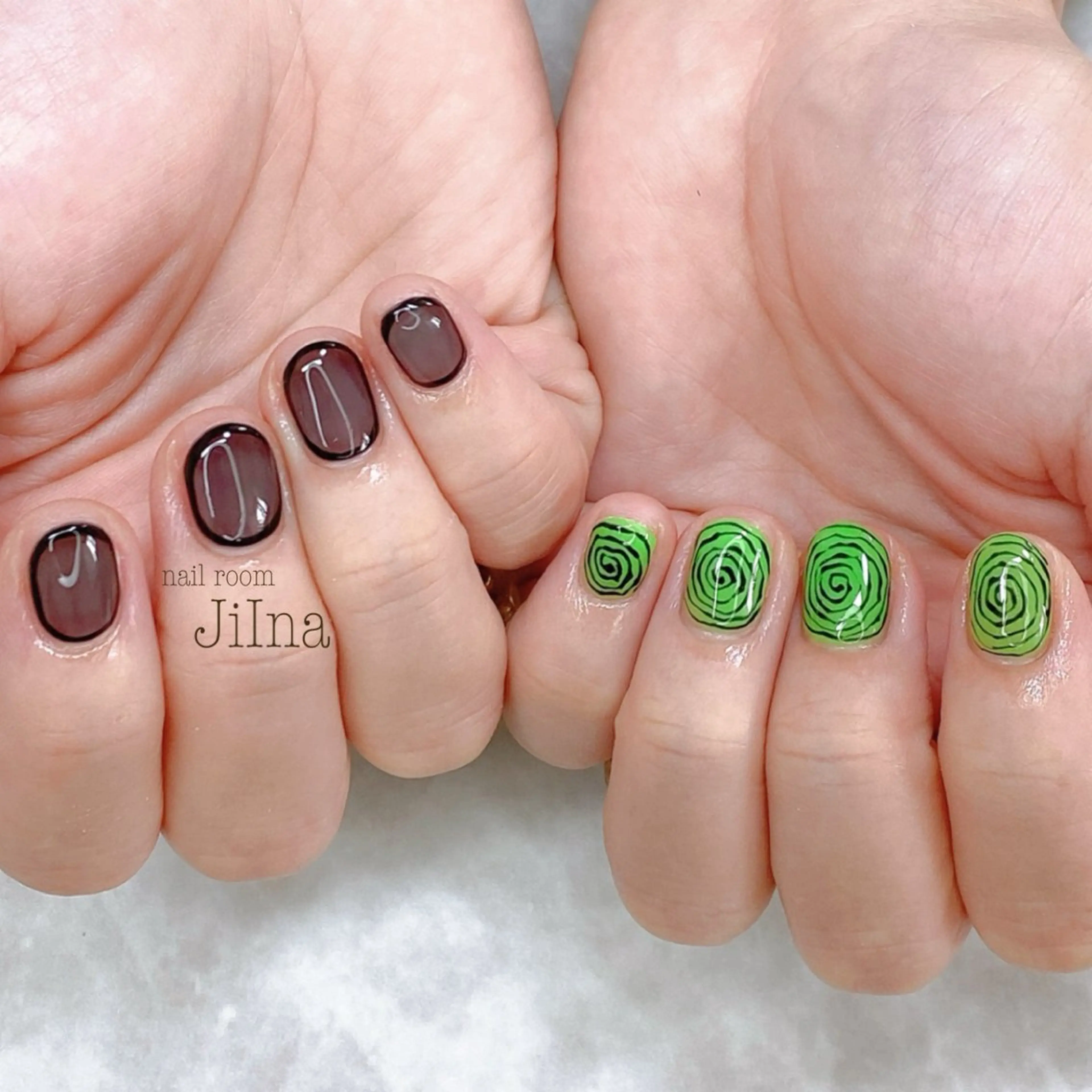 ネイル 持ち込み nail room JiInaのネイルデザイン