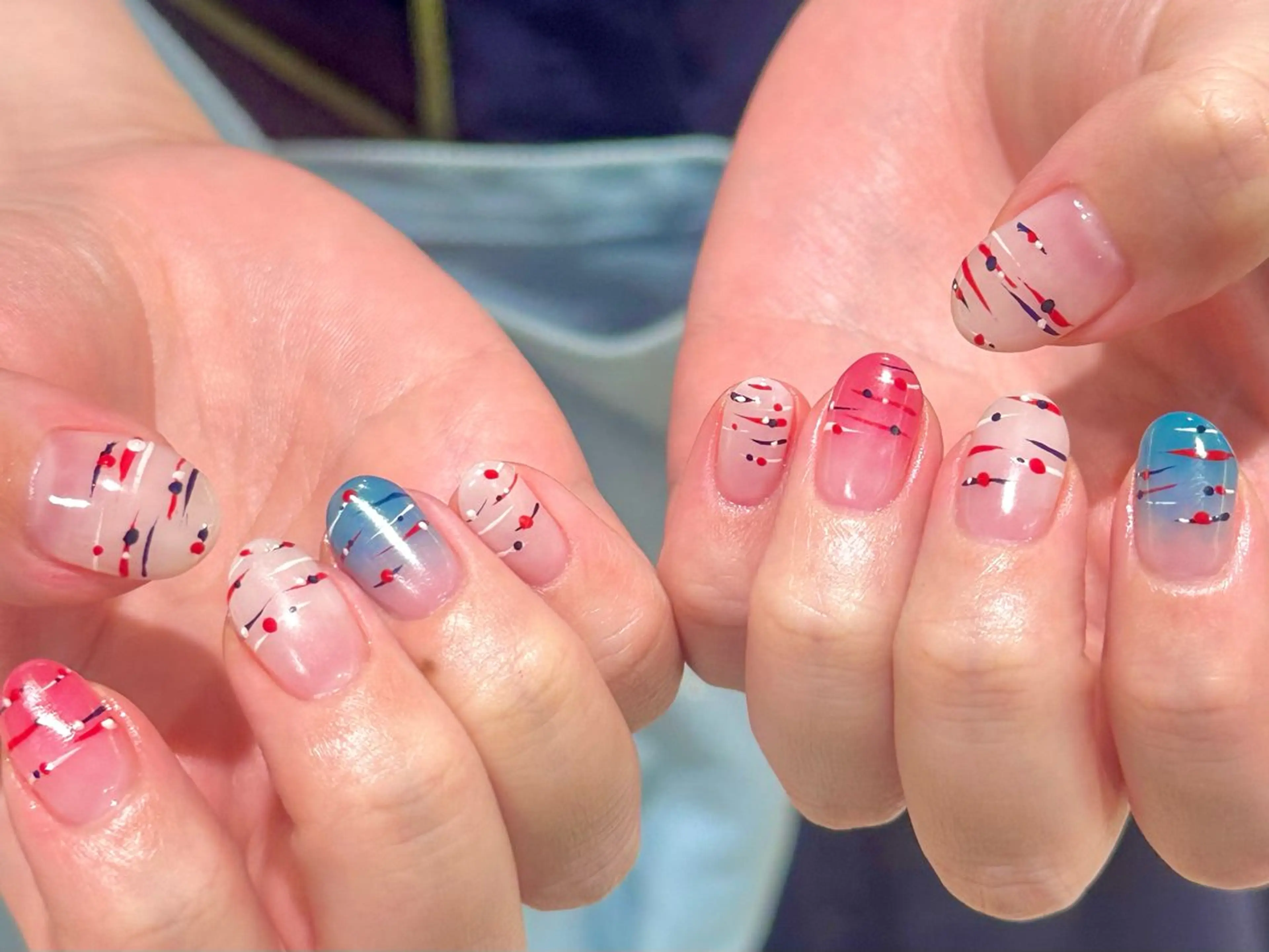 ネイル ヨーヨーネイル ハンドネイル エムスラッシュセンター南sol所属・kano🫧 指名No.1💫のネイルデザイン