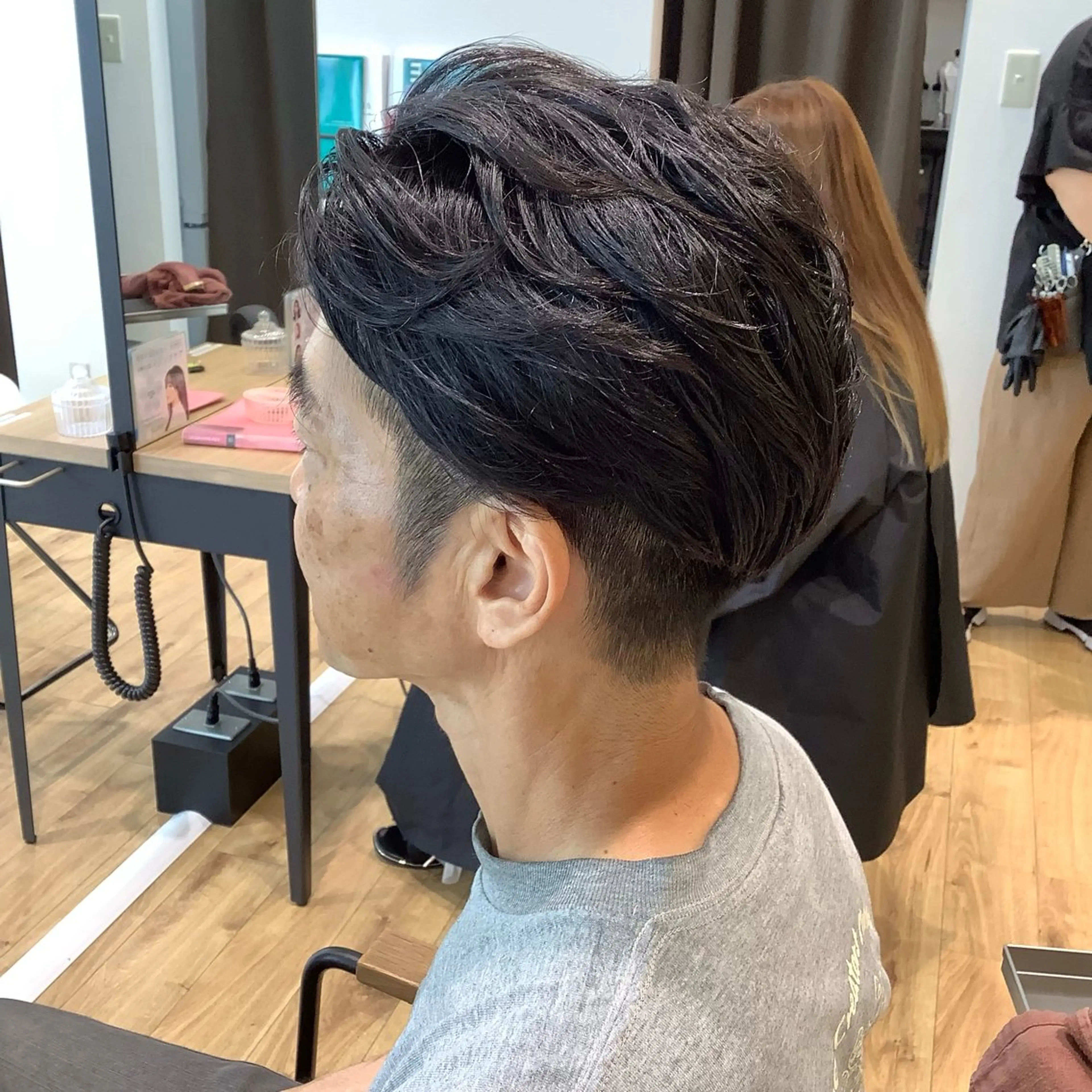 ショート パーマ カット パーマ エイジングケア特化 美容師✂️山崎竜二のヘアスタイル