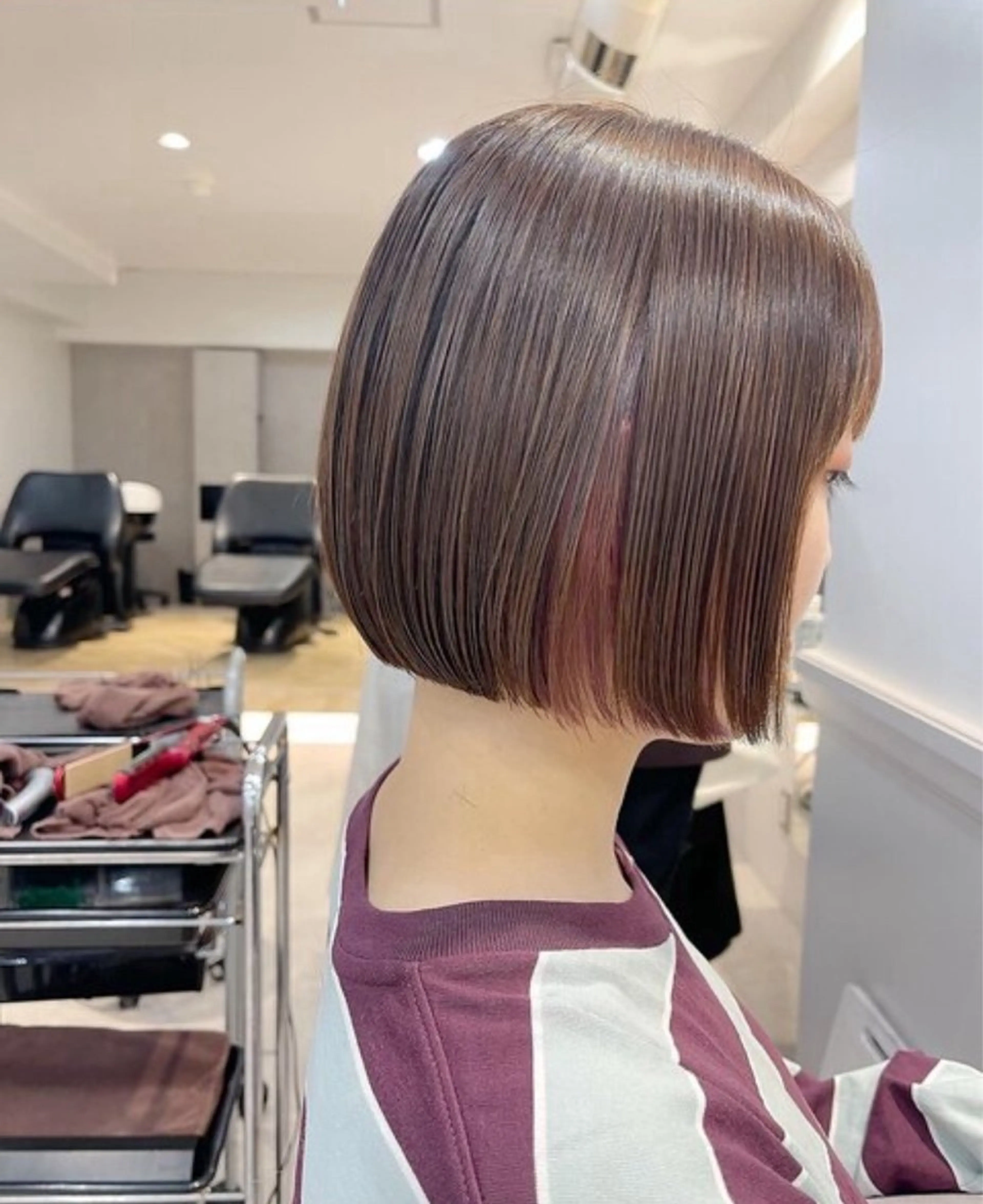 ショート あいこ/レイヤー カット🌷銀座のヘアスタイル