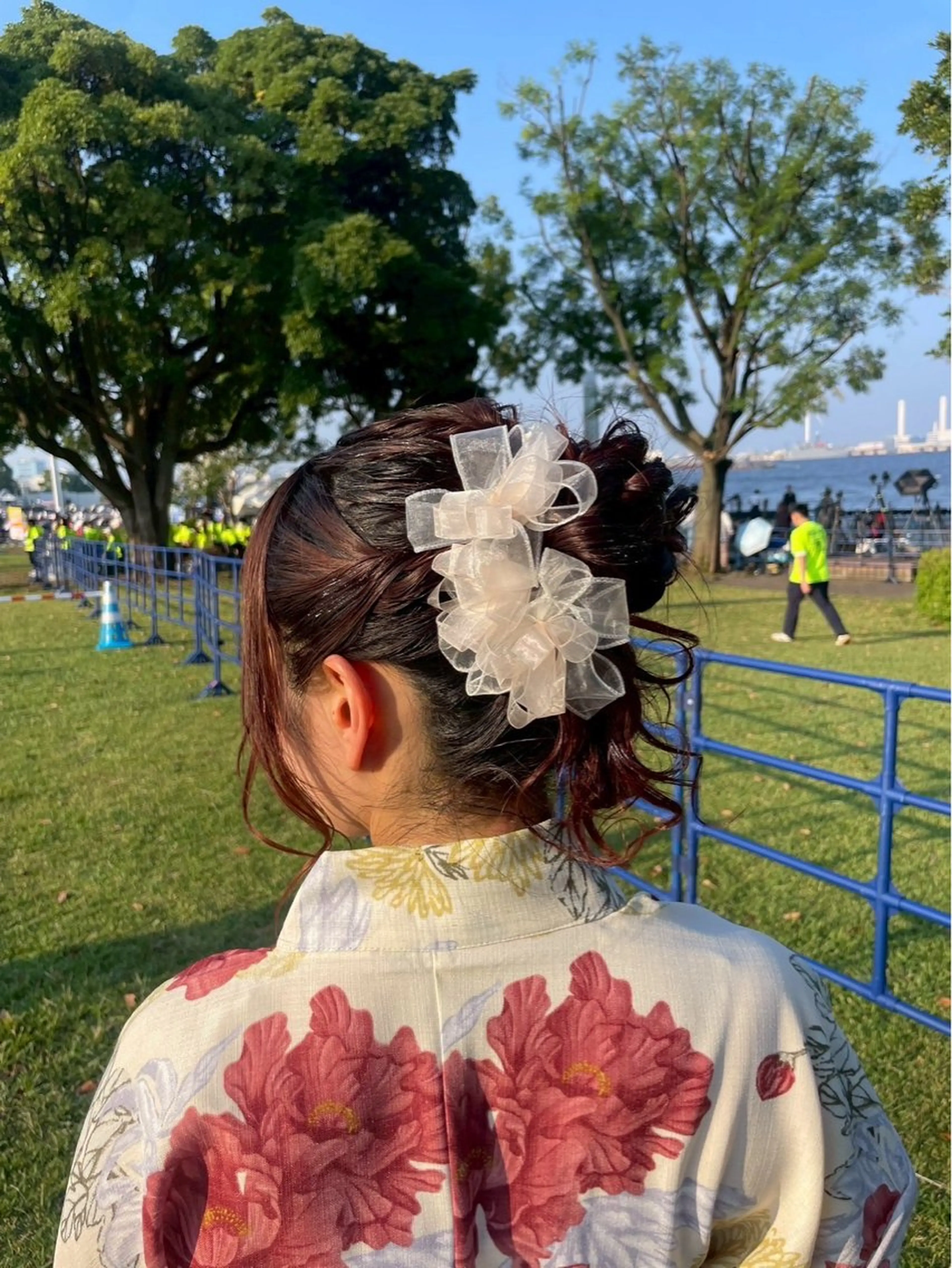 浴衣ヘアセット🦋𓂃 𓈒𓏸の写真