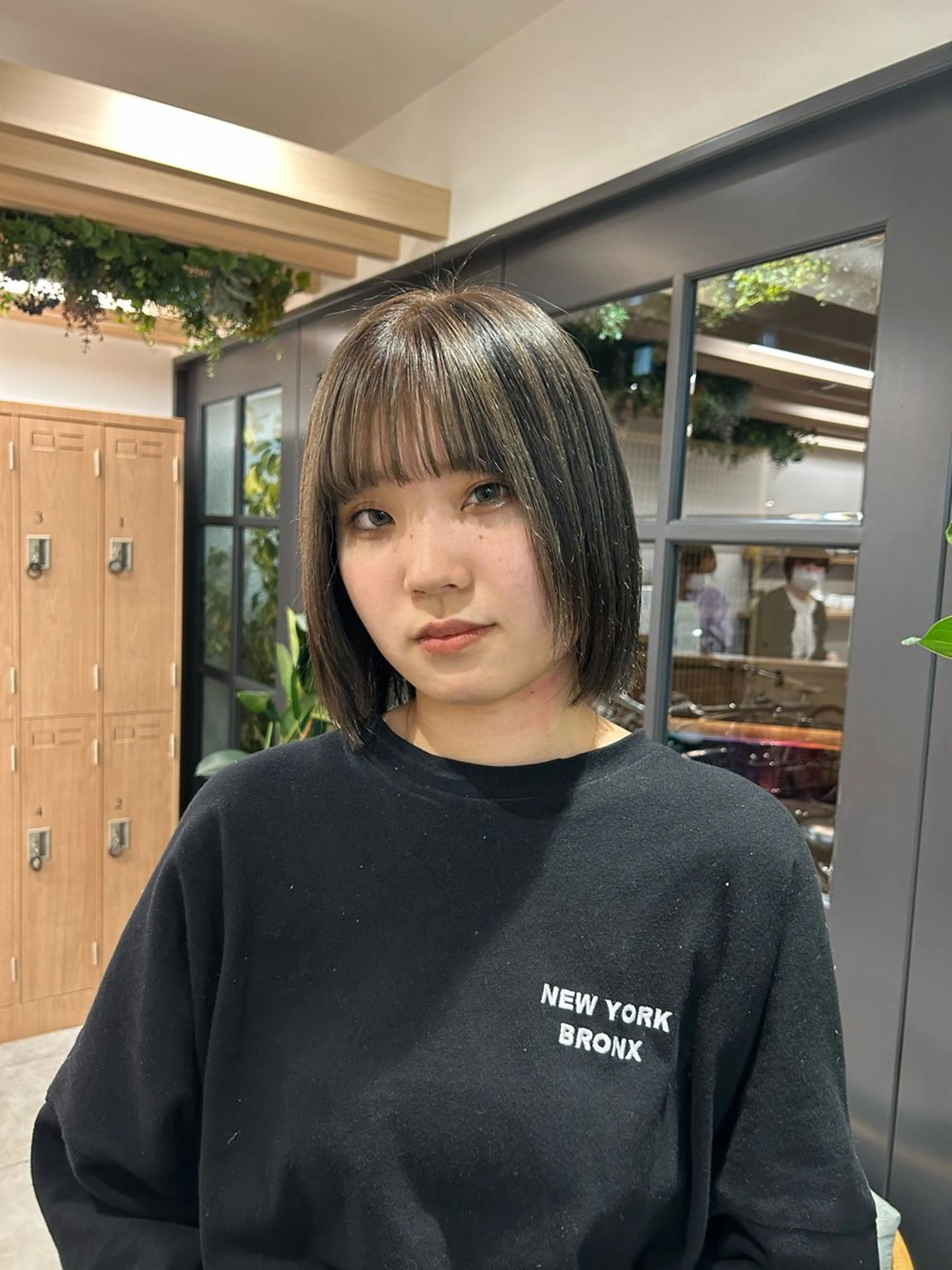 ミディアム ヘアカラー 🍒透明感カラー mutsuki🍒のヘアスタイル