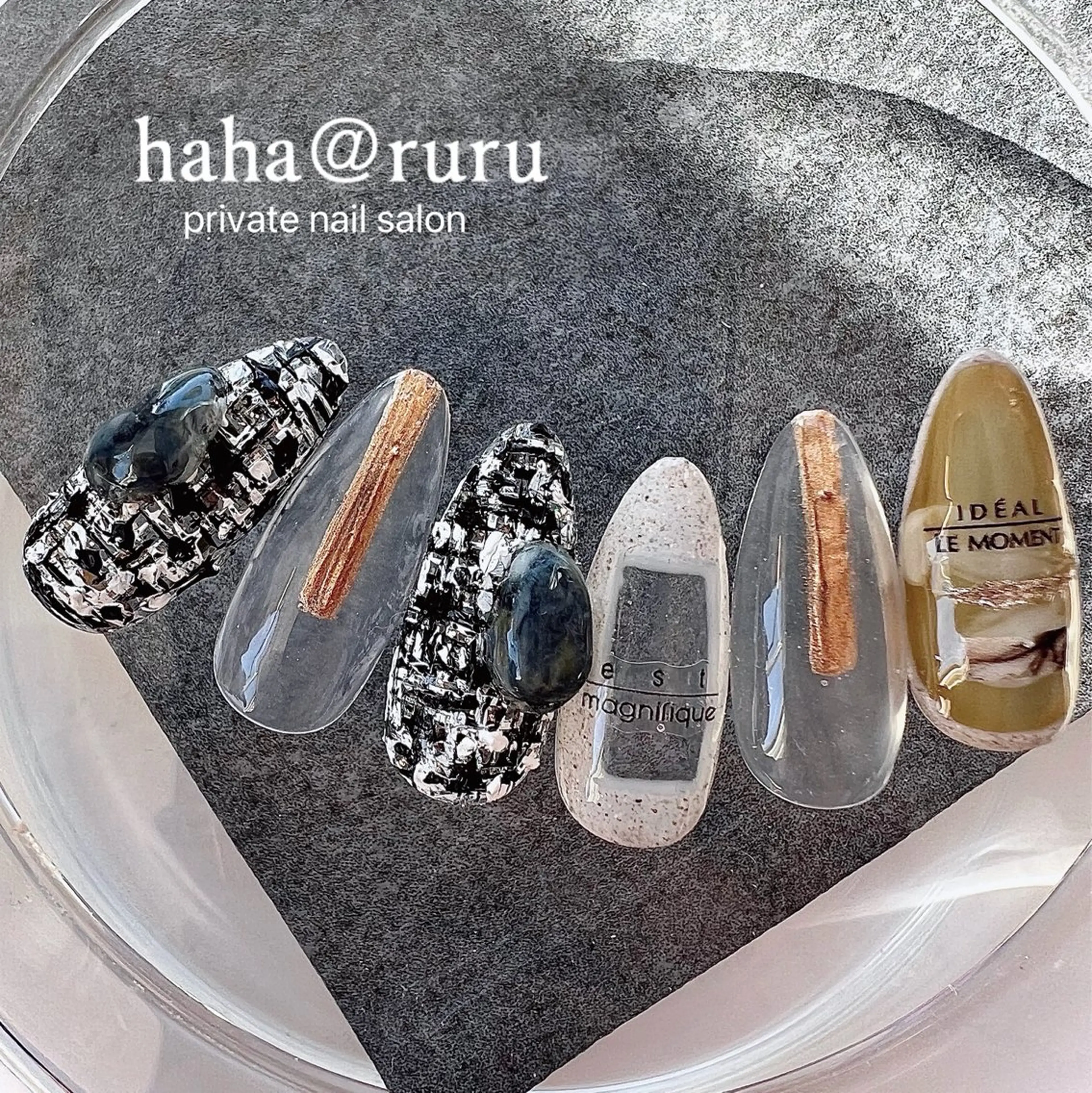 ネイル haha@ ruruのネイルデザイン