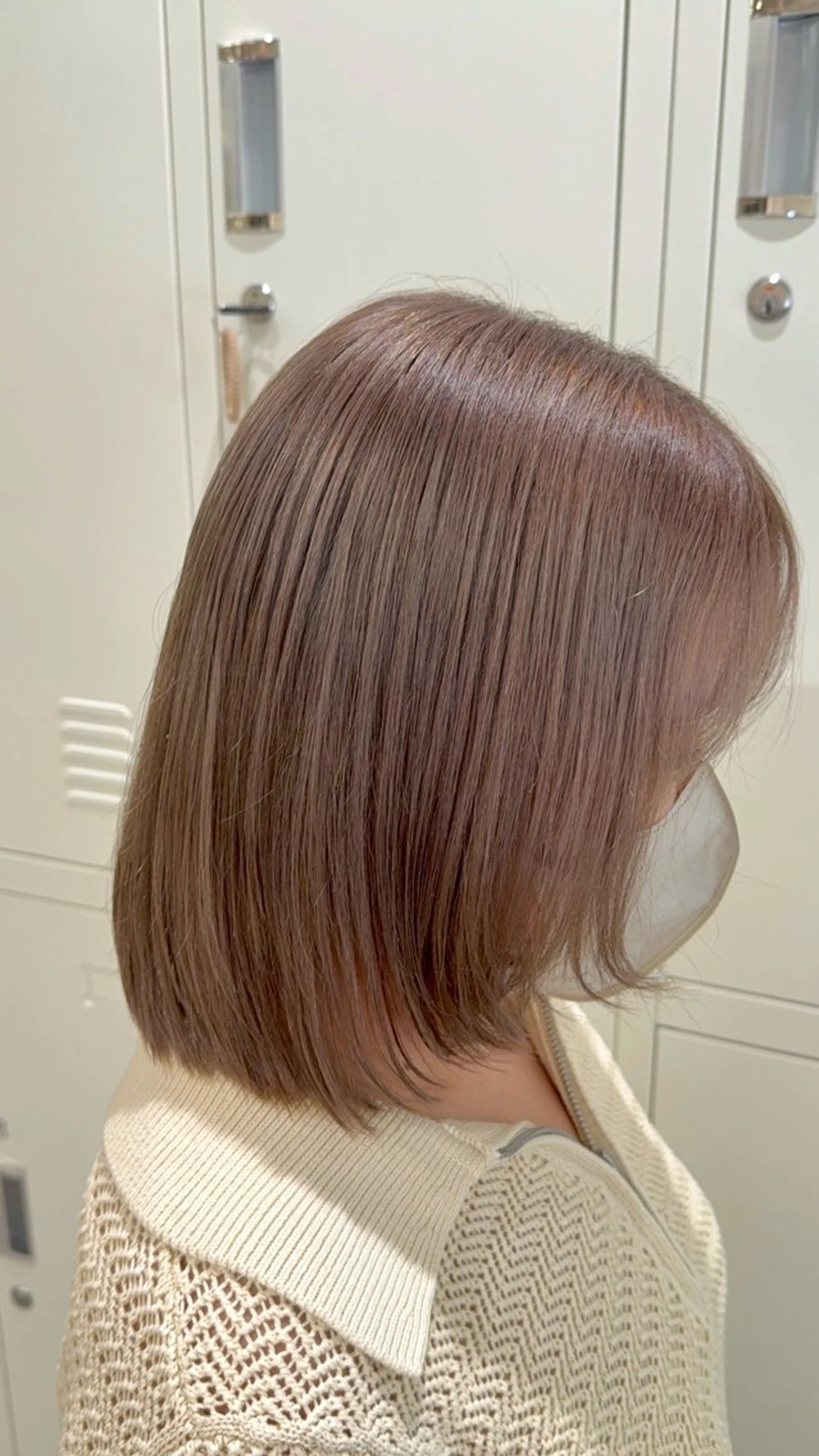 ミディアム ヘアカラー ハイトーン/暖色⭐️ 💖石川町sayaのヘアスタイル