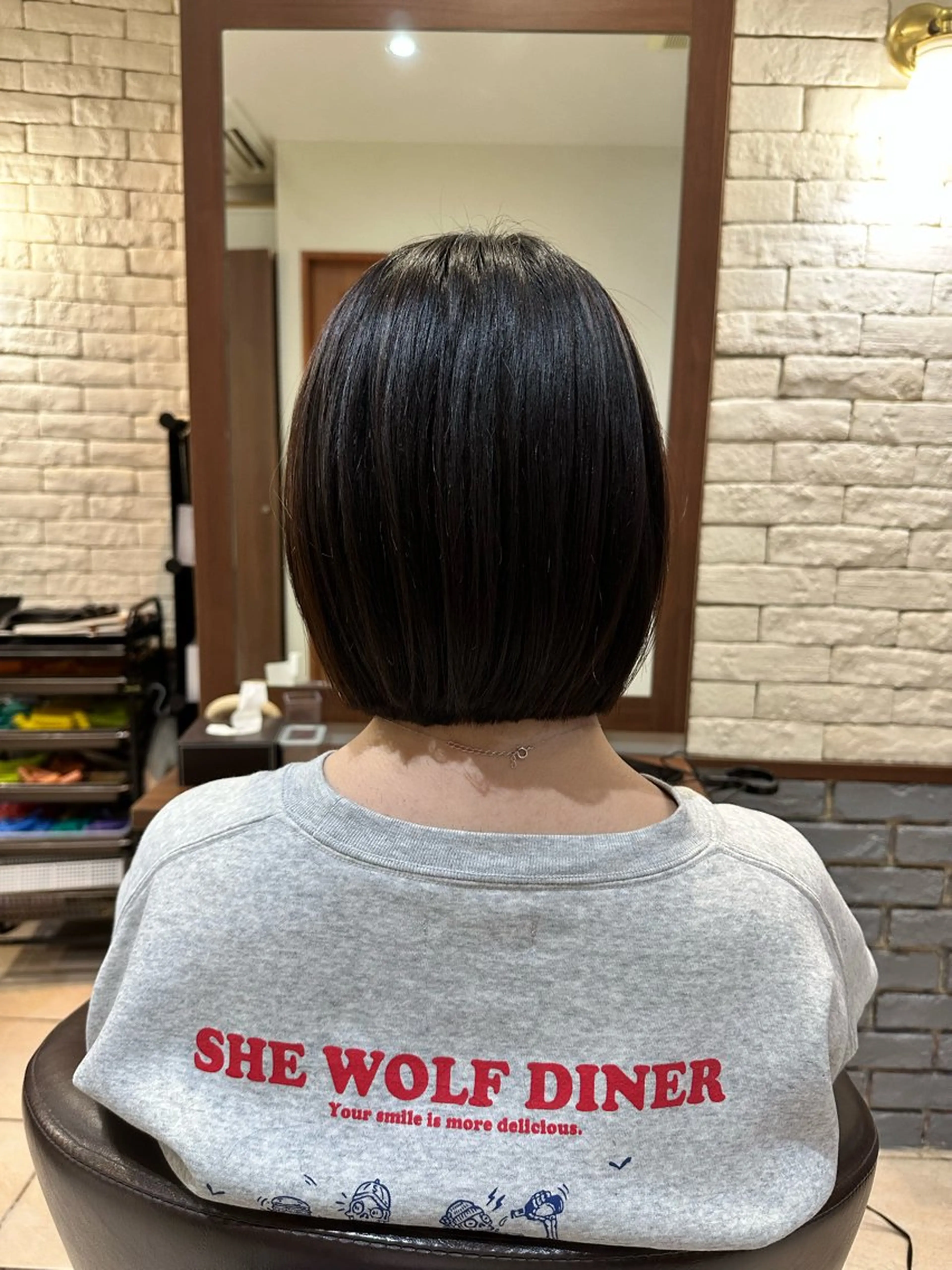 ミディアム カット 縮毛矯正 ルシクラージュ武蔵小杉店所属・✨美髪縮毛矯正✨ 丸山智久のヘアスタイル