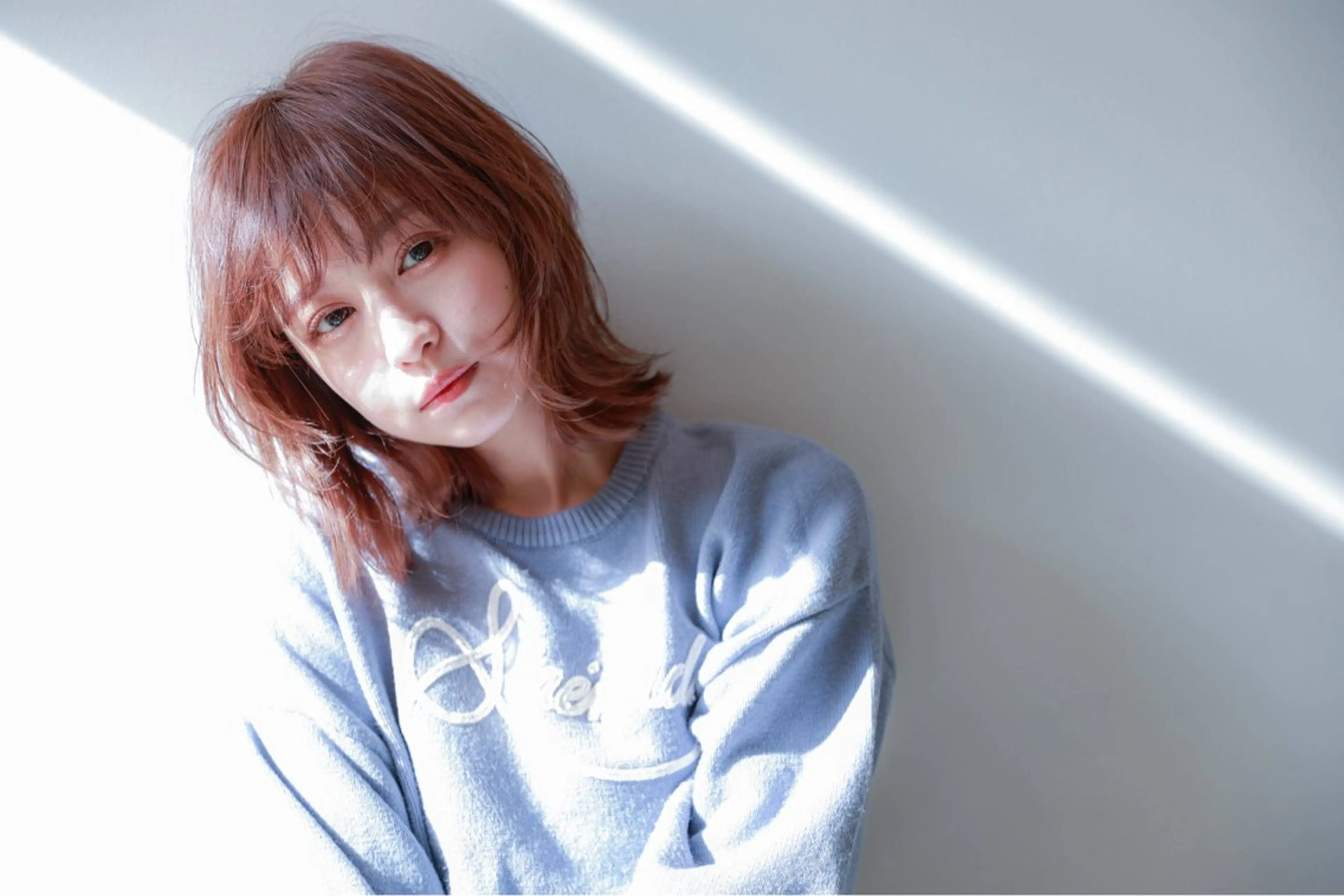 ミディアム カット ヘアカラー トリートメント 高濃度水素/髪質改善 /柳原大輝のヘアスタイル