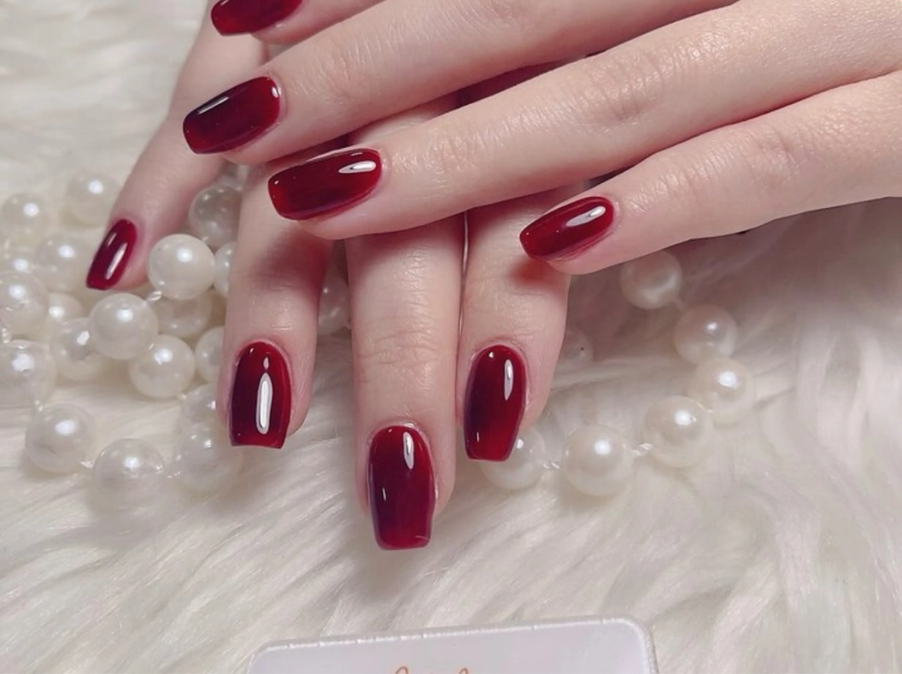 ネイル ハンドネイル ゆな 研修中のネイルデザイン