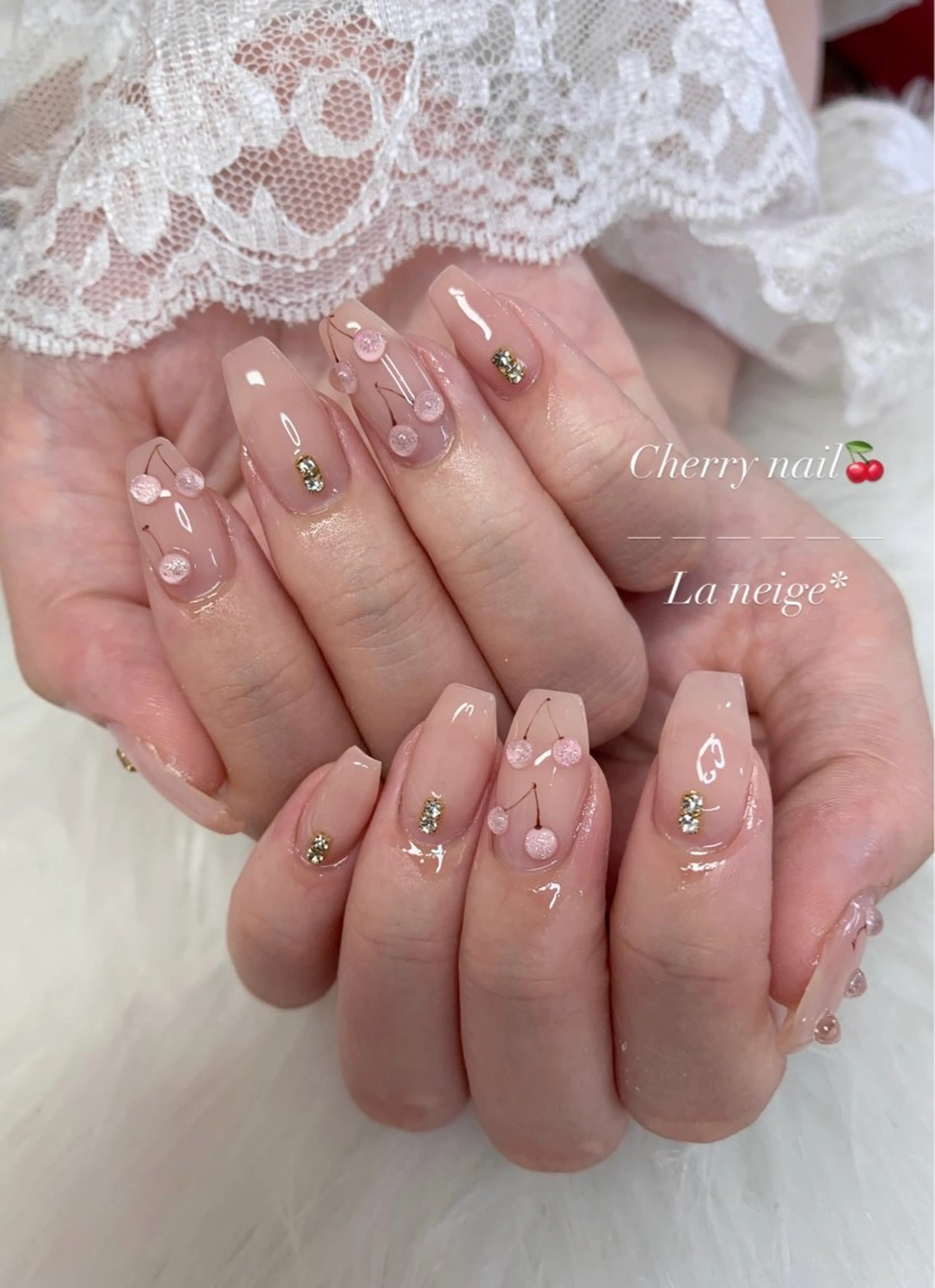 ネイル La neige* yuki 🥯🍑のネイルデザイン