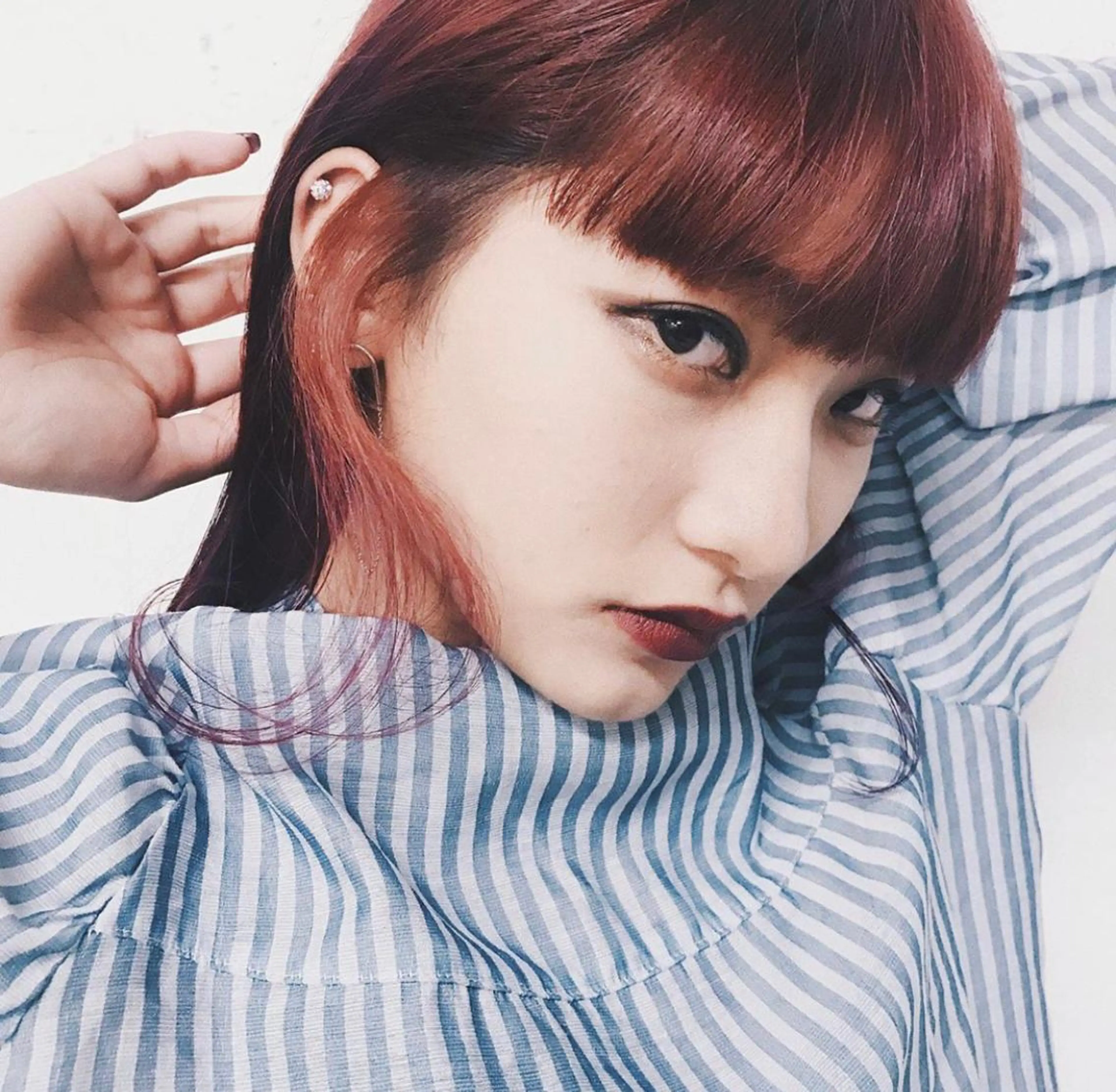 ロング カラー イルミナカラー mayu .のヘアスタイル