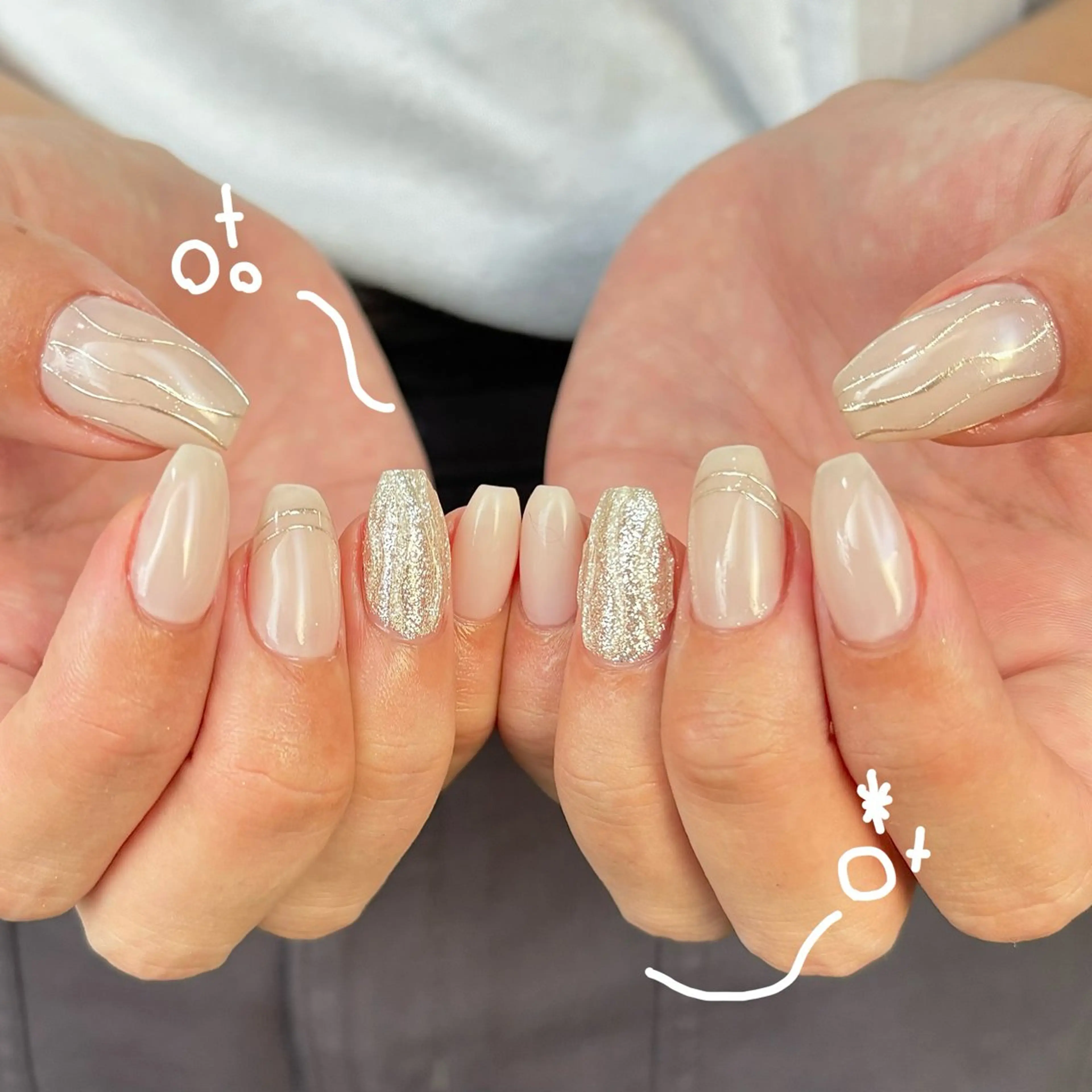 ネイル ハンドネイル Nailsalon BLOOM🌷 山崎のネイルデザイン