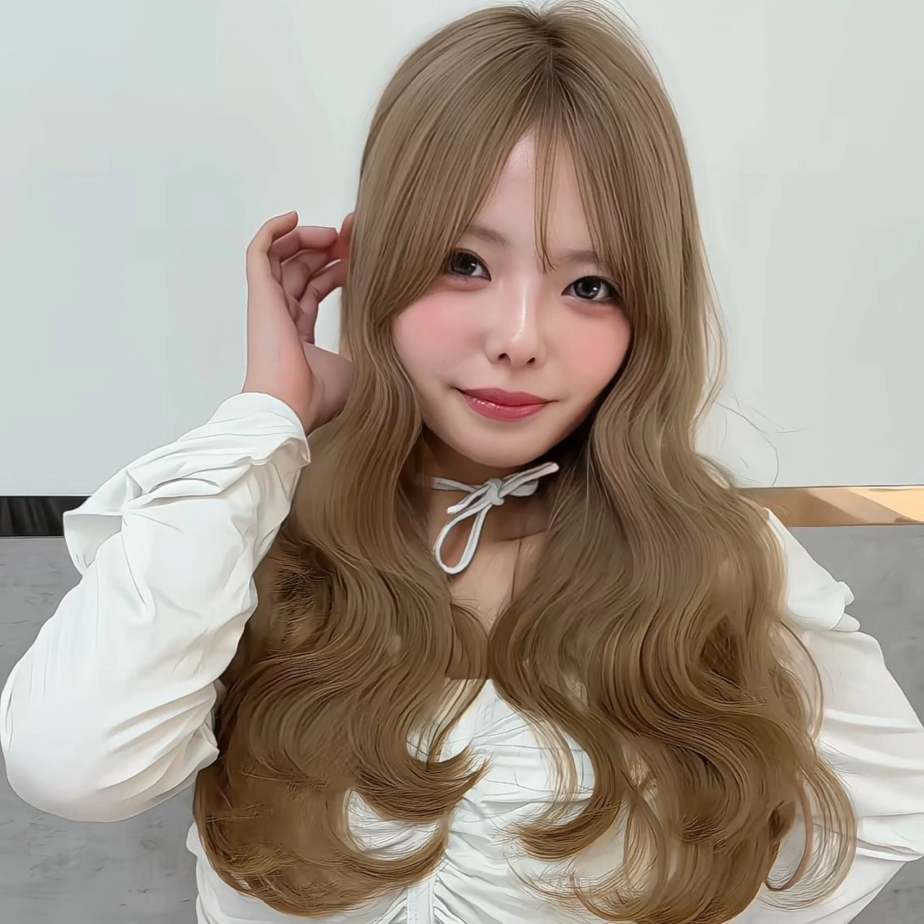 カラー ヘアアレンジ 結婚式・ブライダル monaヘアアレンジ 🎀/お呼ばれのヘアスタイル