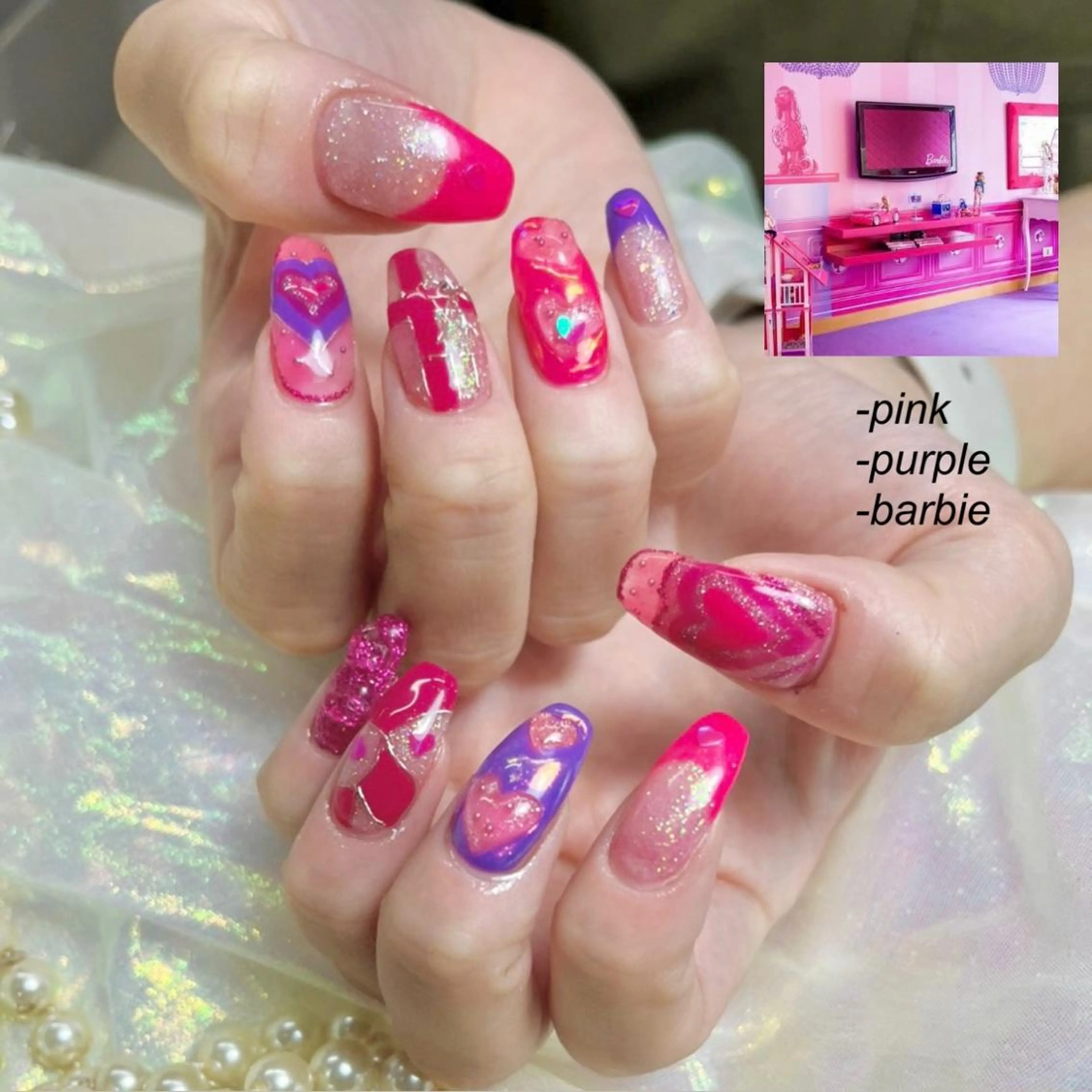 ネイル irisee fleur渋谷のネイルデザイン