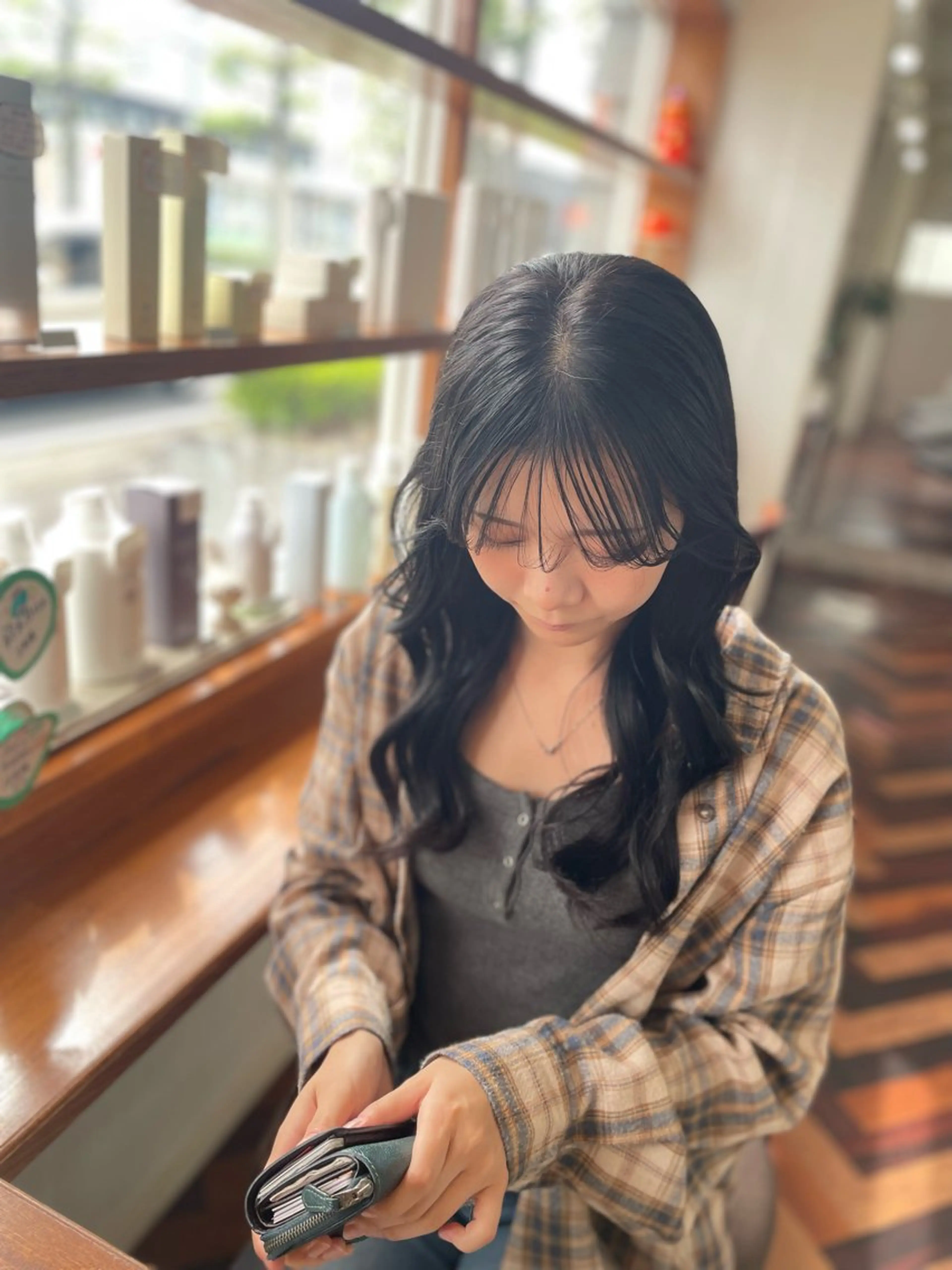 ロング 韓国風ヘア トリートメント mopa所属・mopa_kaede 暖色カラー/ロングのヘアスタイル