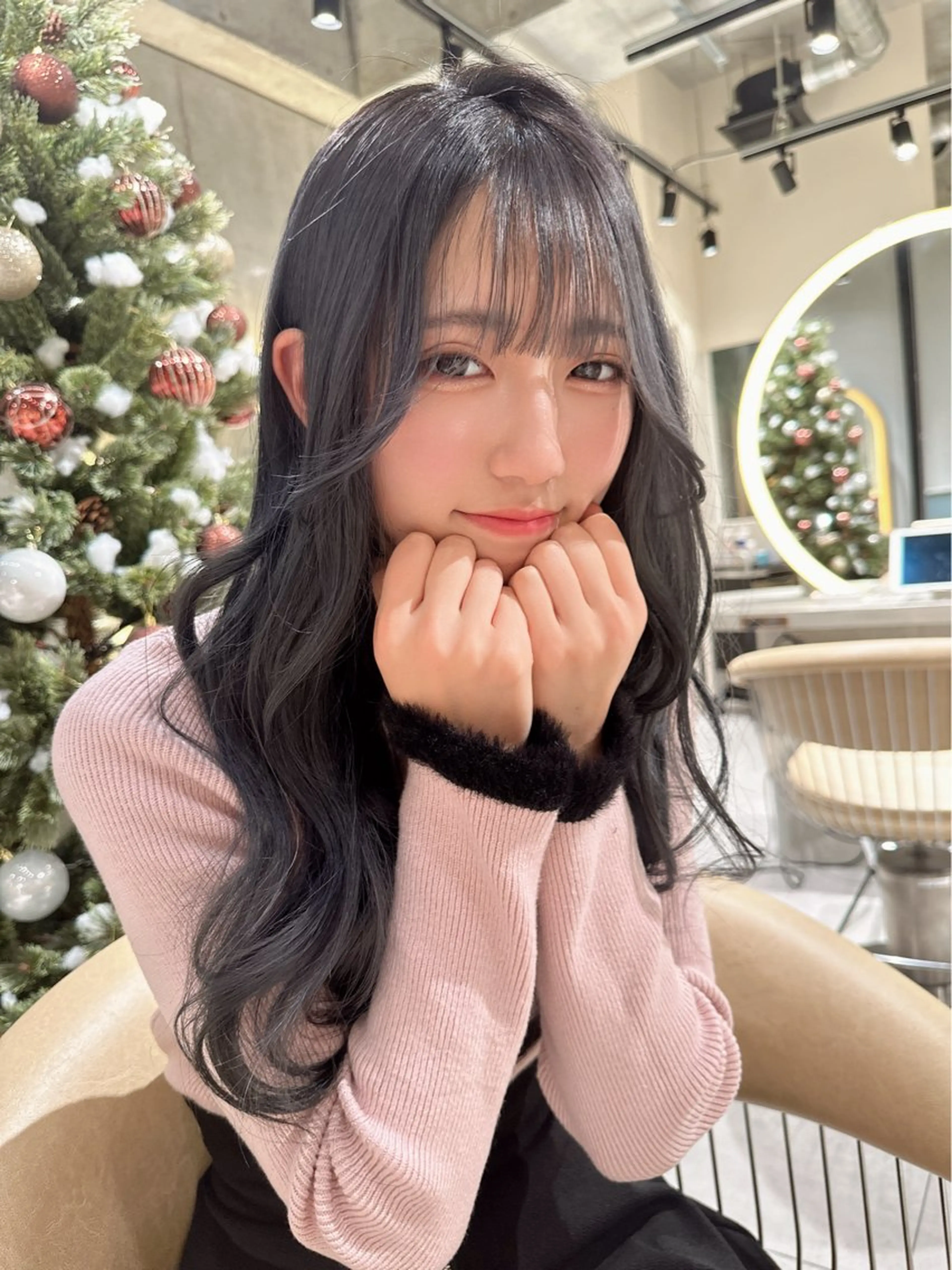 セミロング 《髪質改善✖️ハイト ーン🧸》小嶋拓也のヘアスタイル