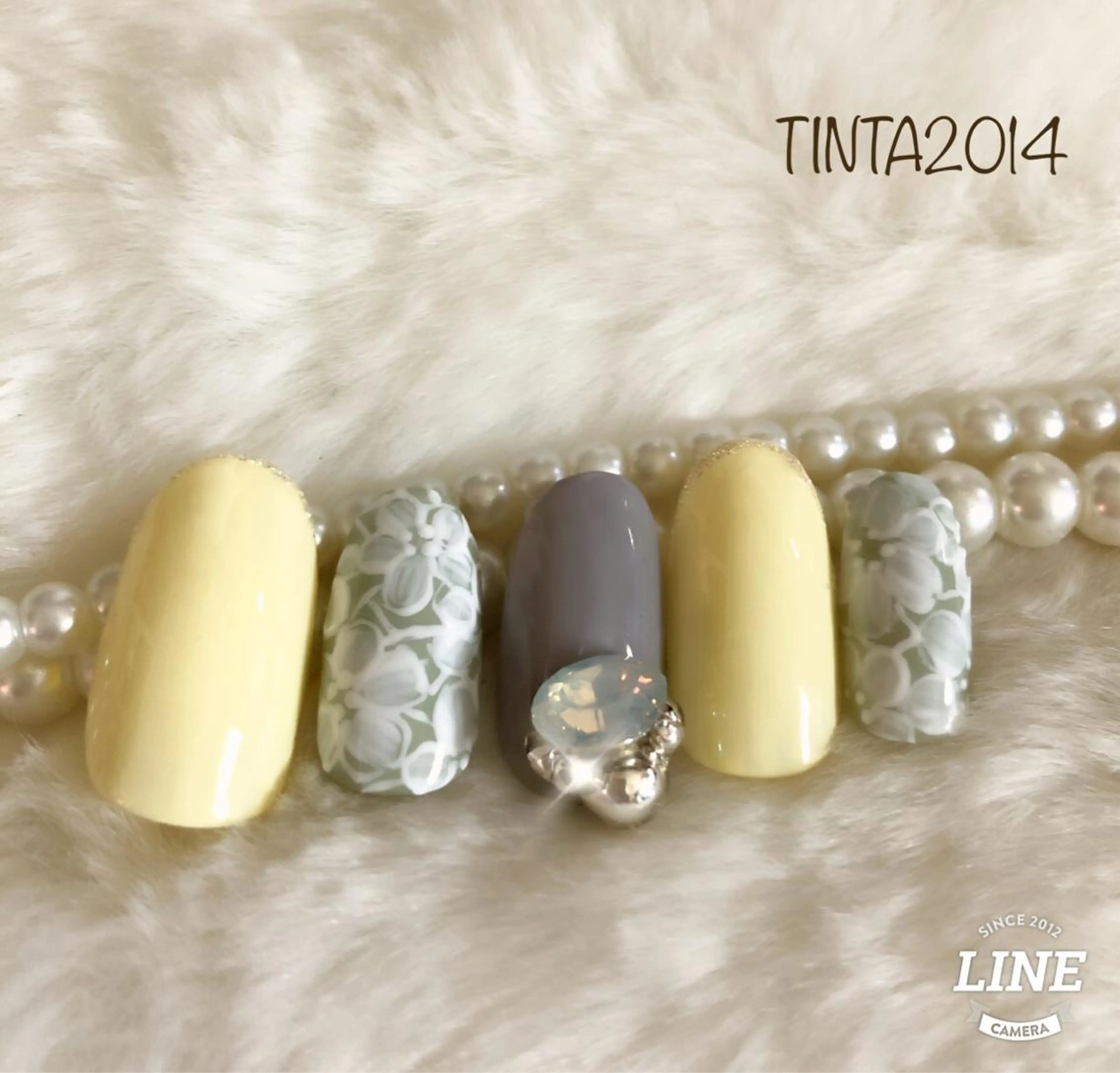 ネイル 春ネイル ネイルサロン ティンタ所属・馬場 典子のネイルデザイン