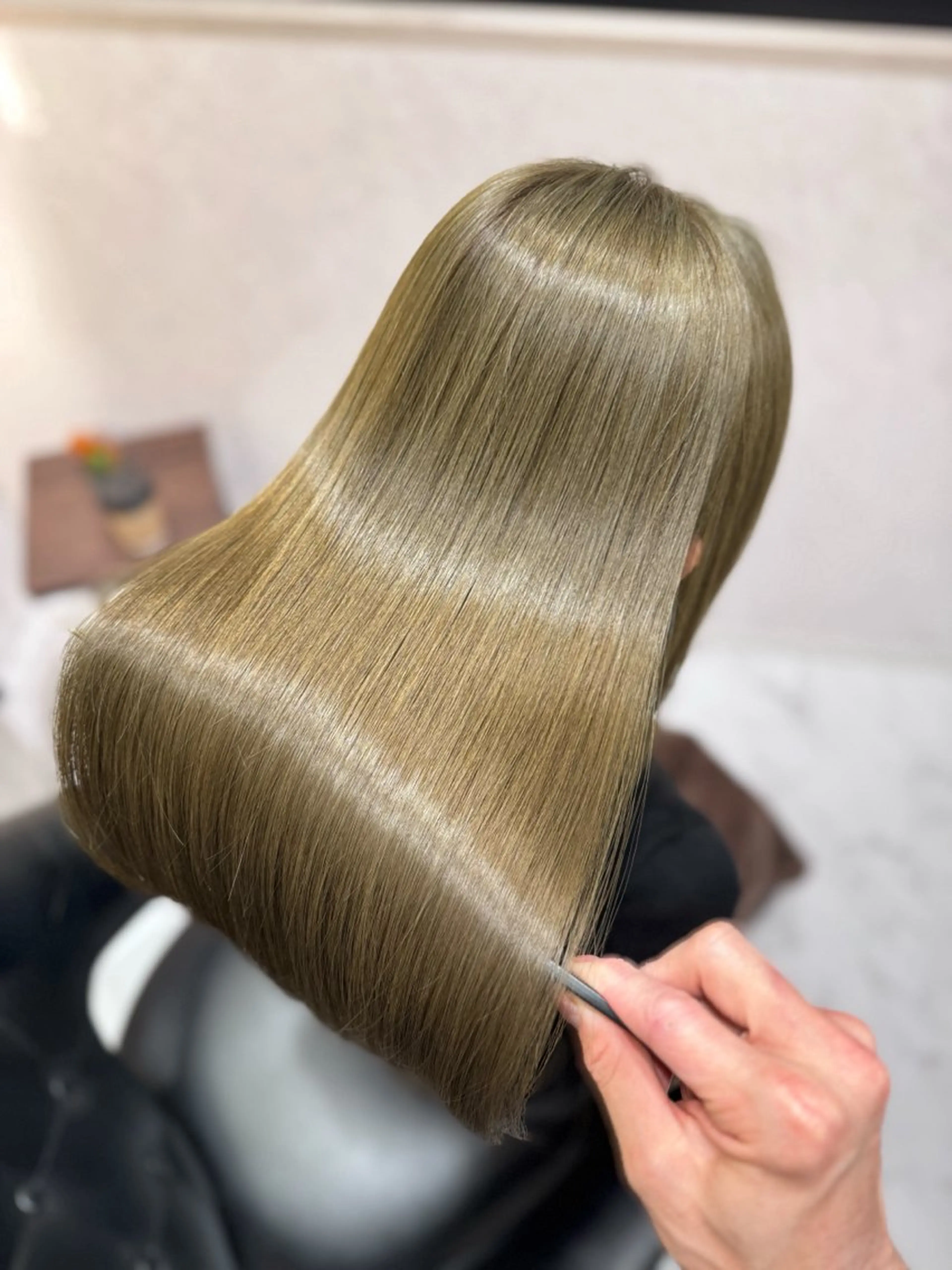 ロング カラー ブリーチ ダブルカラー アンドシャルム所属・髪質改善特化/美髪 /艶髪 木村流星のヘアスタイル