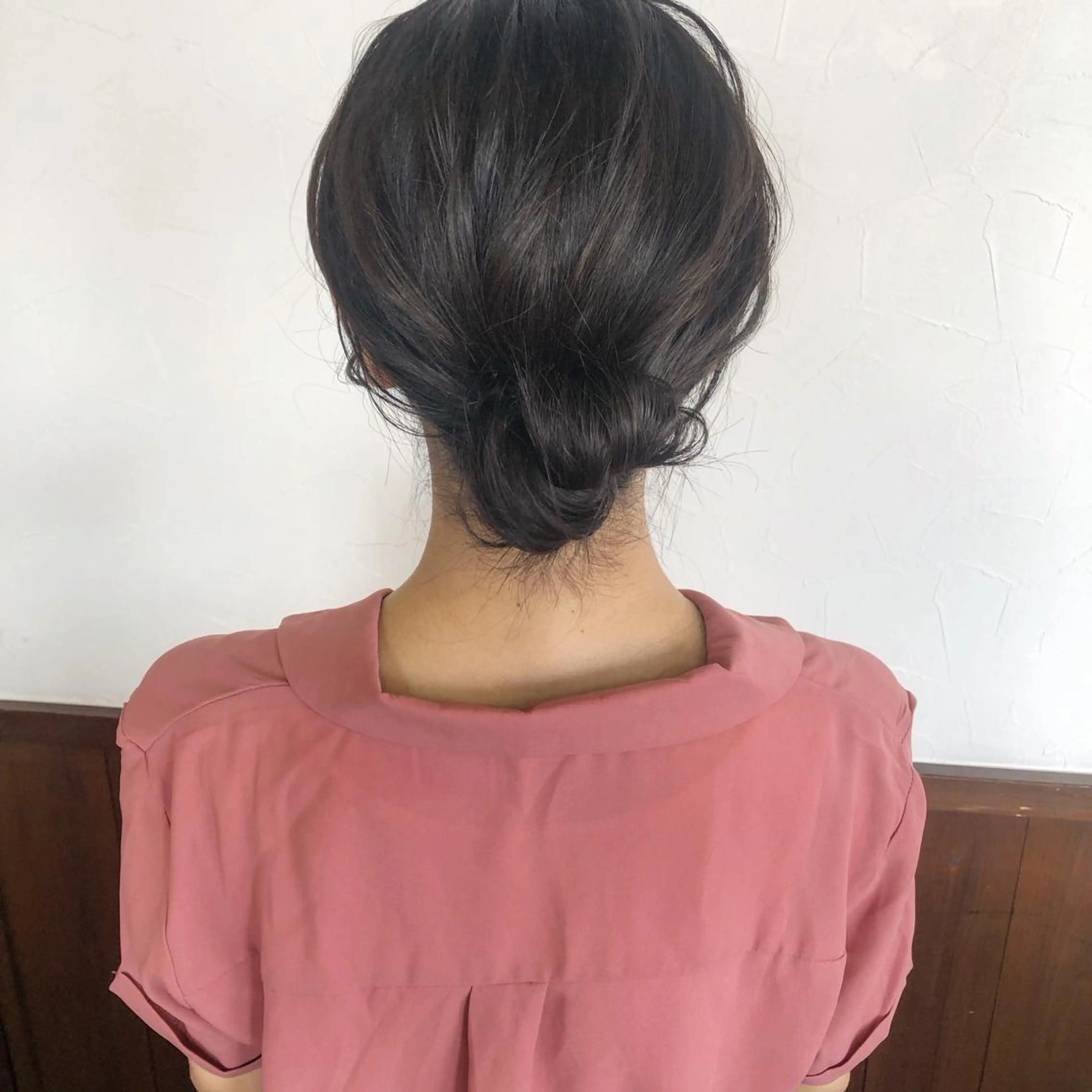 ロング カラー ヘアアレンジ アッシュ ブルーカラー ネイビーカラー HAIR LEAP所属・LEAP MISAのマツエク・マツパデザイン