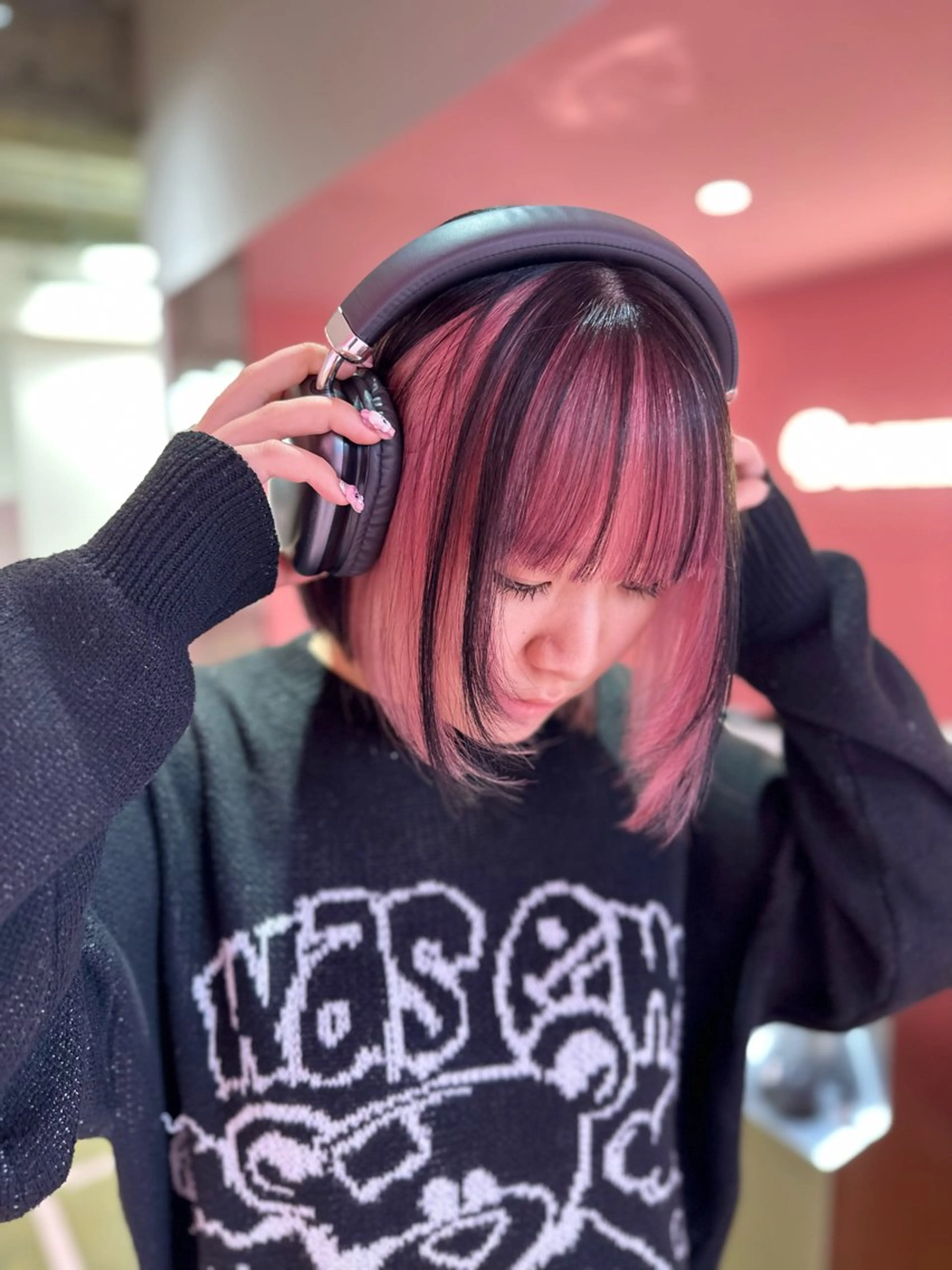 カラー ピンクカラー ブリーチカラー 特化/MAHIROのヘアスタイル