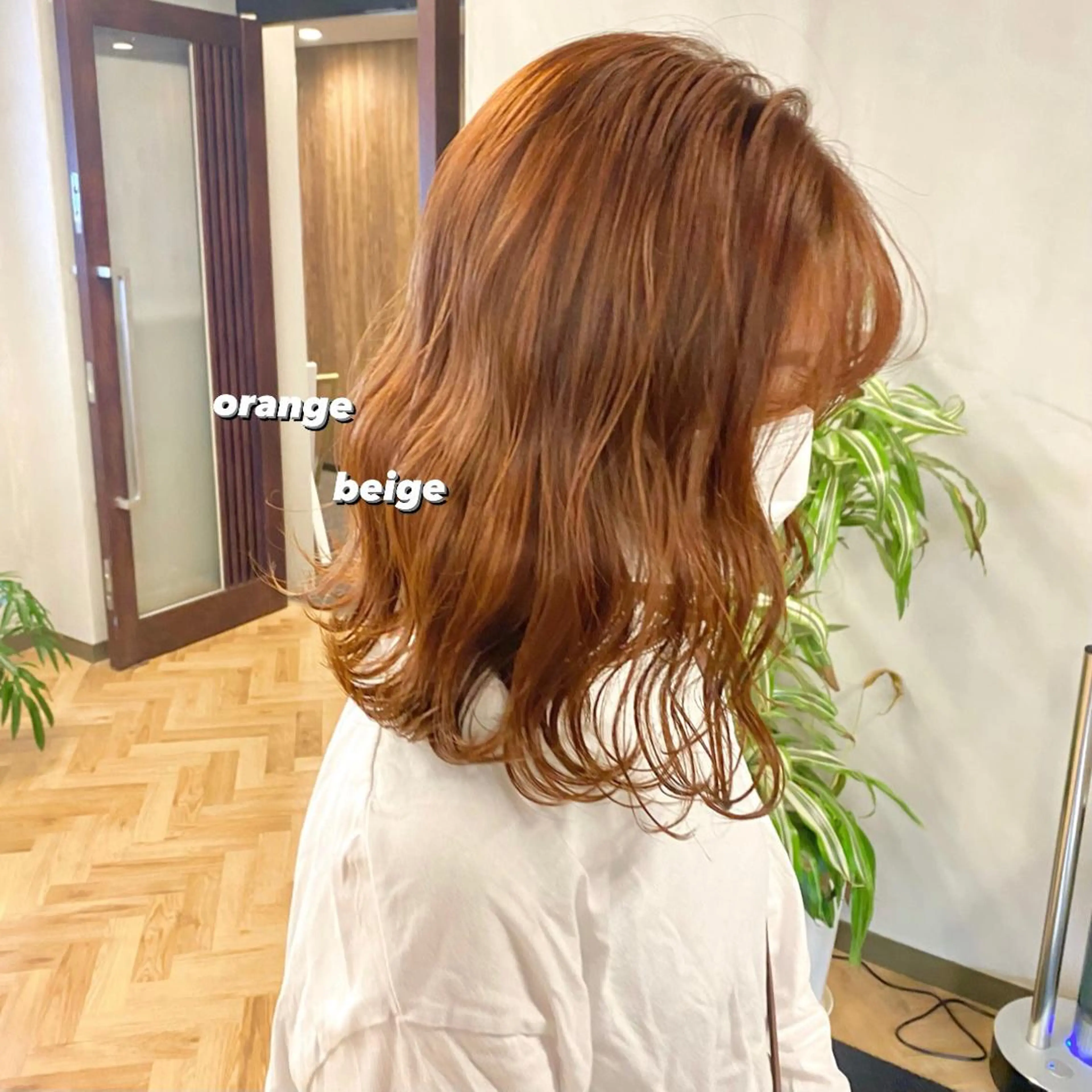 ミディアム カラー パーマ ヘアアレンジ メンズ キッズ ネイル マツエク・マツパ EMANON梅田店所属・前川 朋香のヘアスタイル