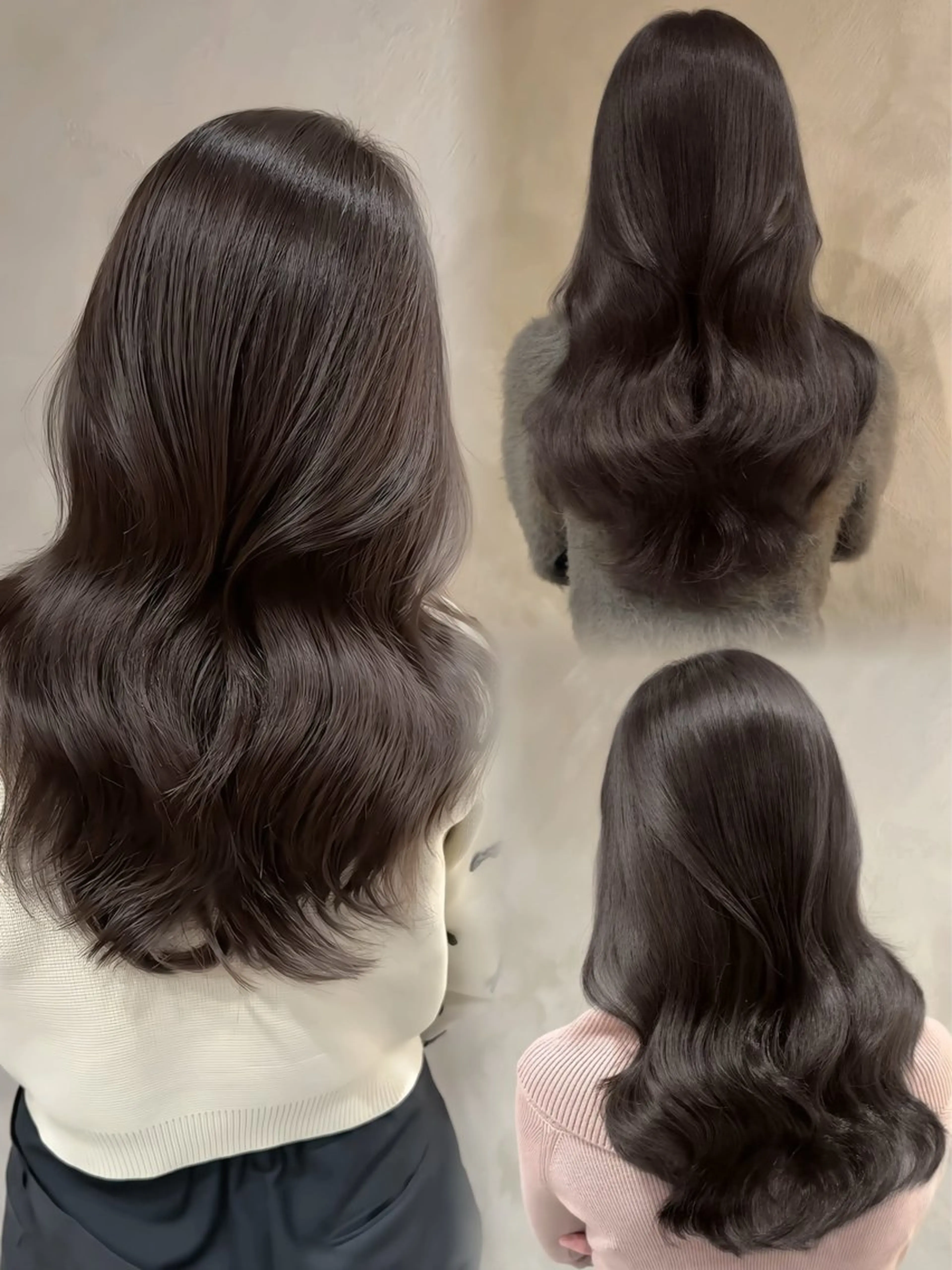 ロング ヘアカラー トリートメント 三浦 秀太郎のヘアスタイル