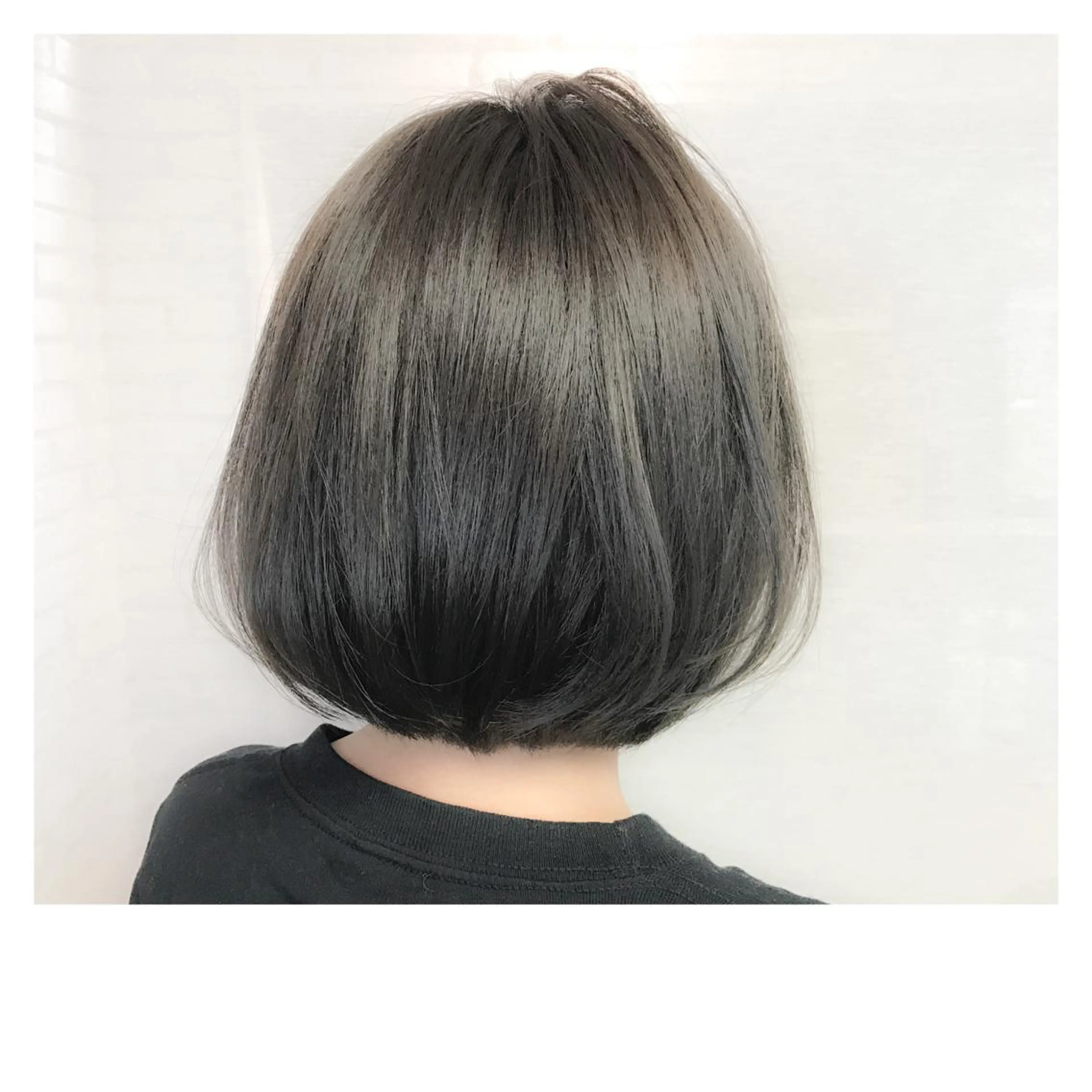 ショート カラー グレージュ clan五反田所属・髪質改善、縮毛矯正 店長浅野太郎のヘアスタイル