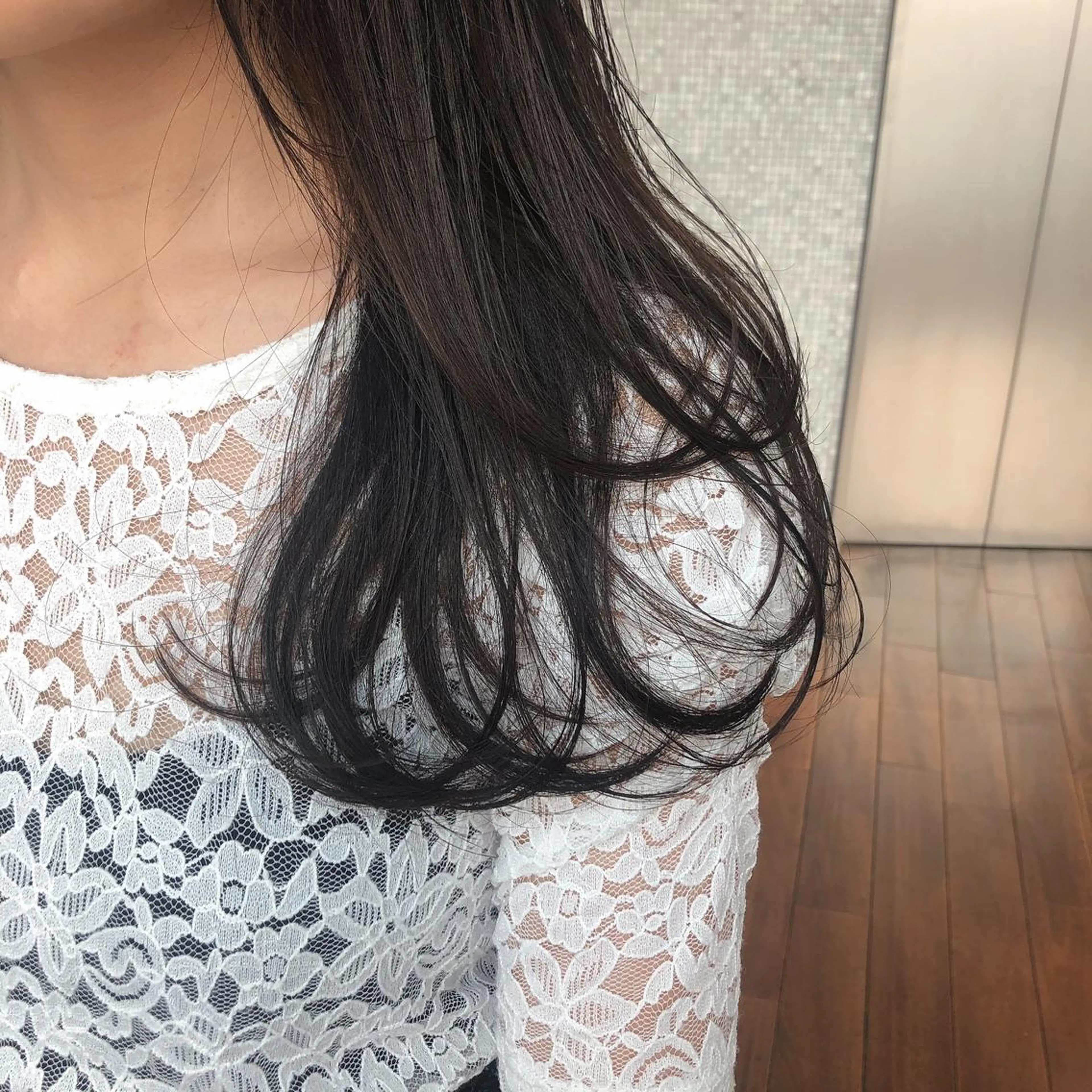 ロング ヘアアレンジ レイヤーカット ロング 誰よりも丁寧なカット 🍀小林輝のヘアスタイル