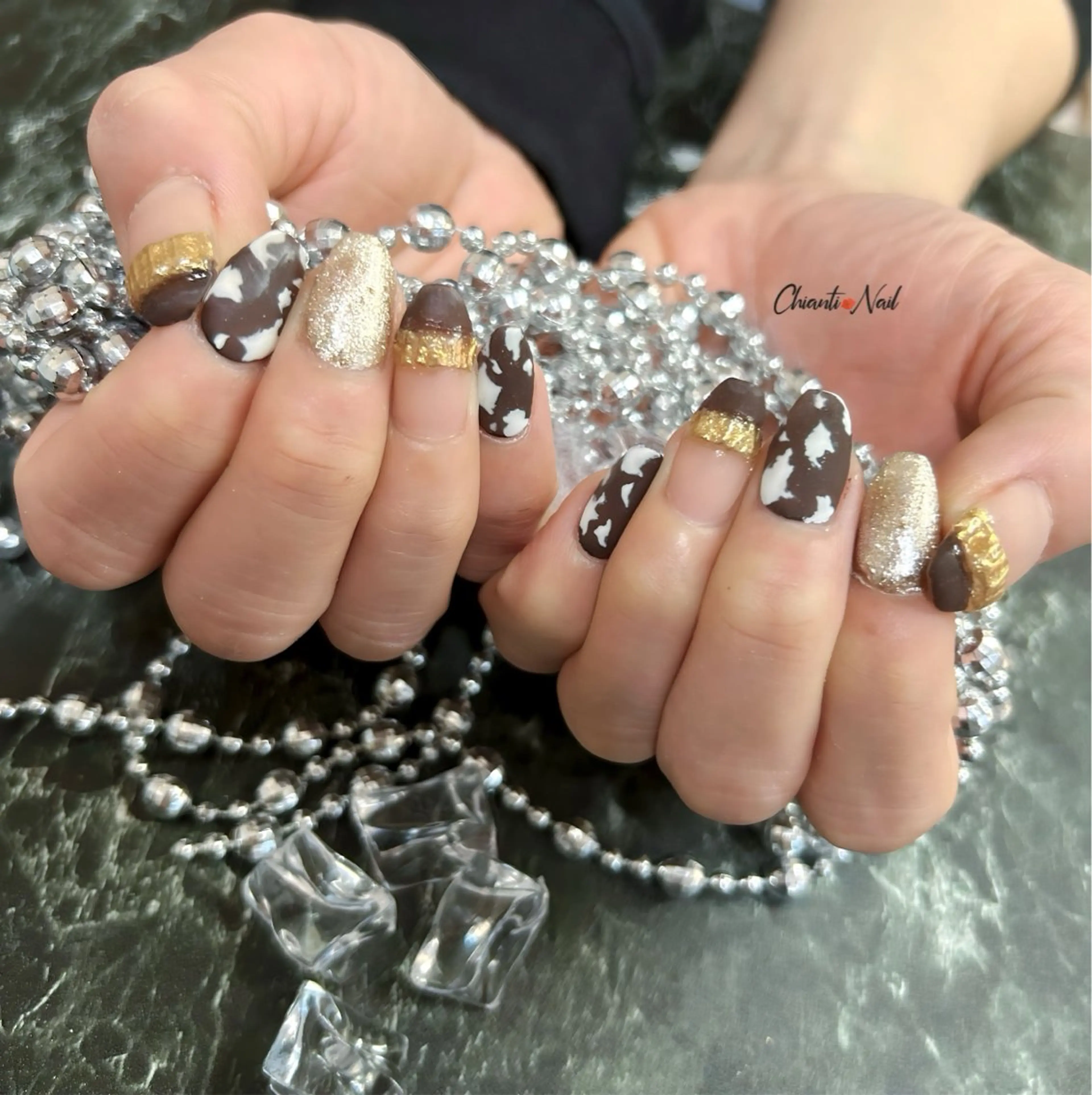 ネイル アニマル柄 フラッシュネイル Chianti Nailのネイルデザイン