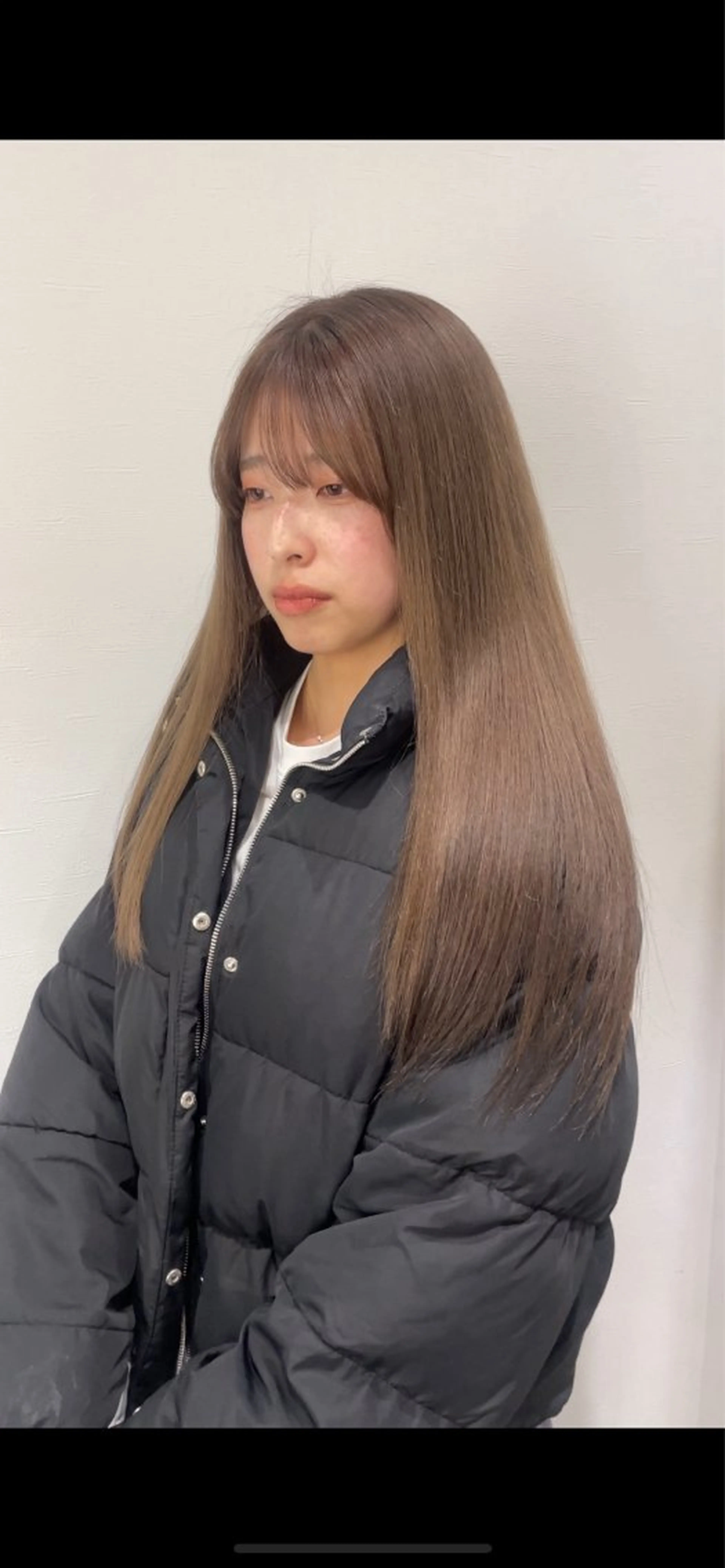 ロング カラー 似合わせ前髪/ 小顔カット🎀そうのヘアスタイル