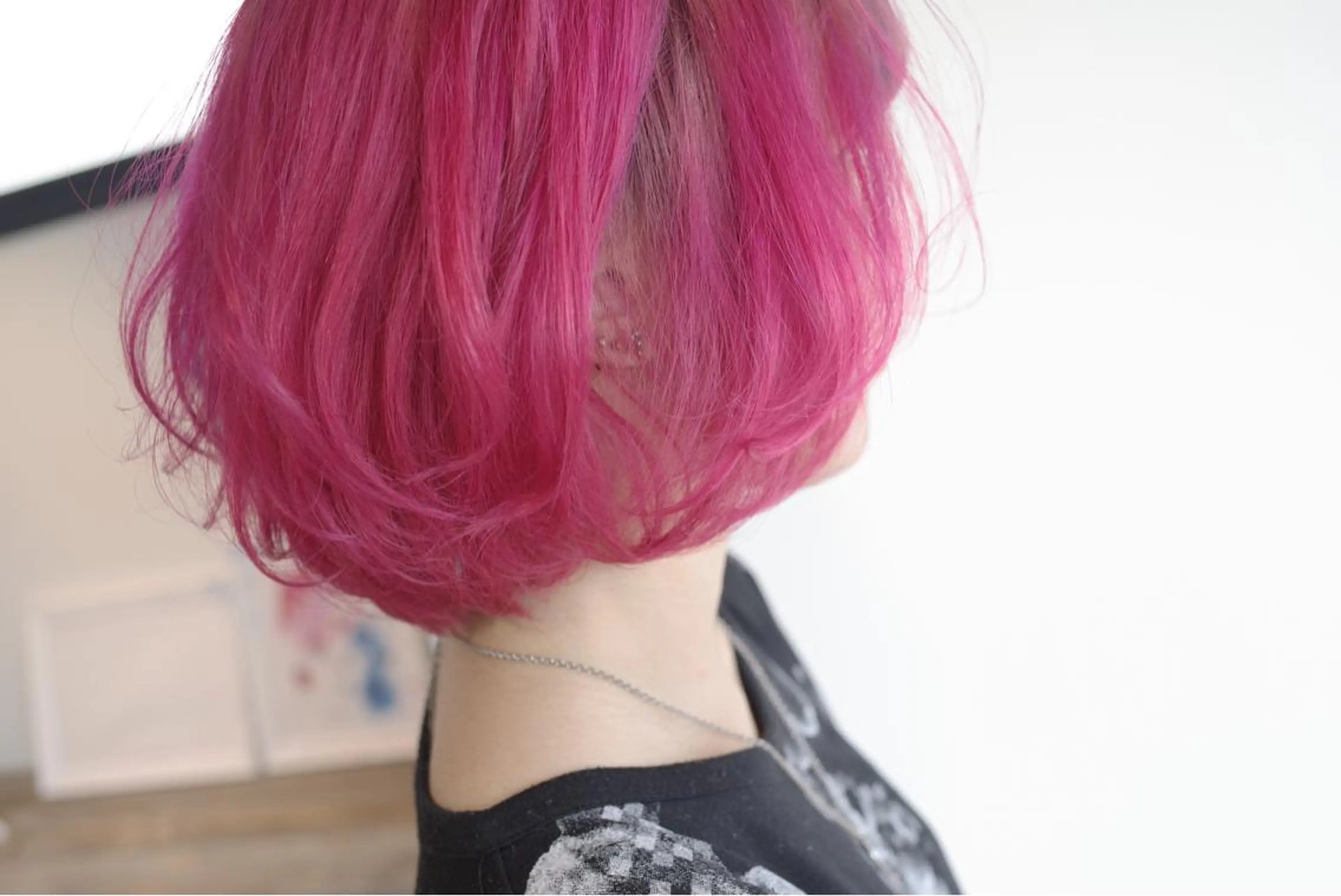 ショート カラー トリートメント ハイトーン/レイヤー /ケアブリーチ石川治のヘアスタイル