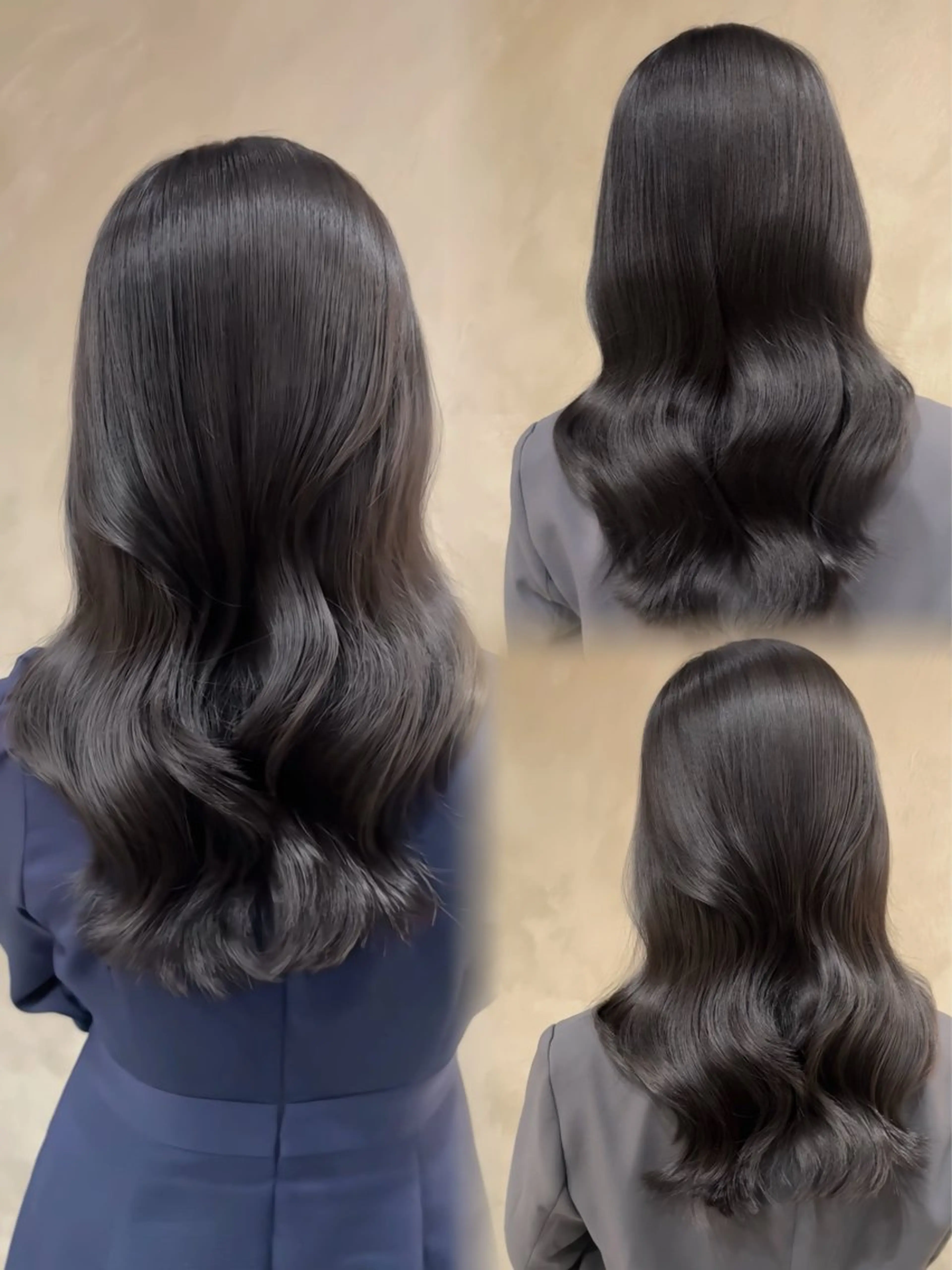 セミロング ヘアカラー トリートメント 三浦 秀太郎のヘアスタイル