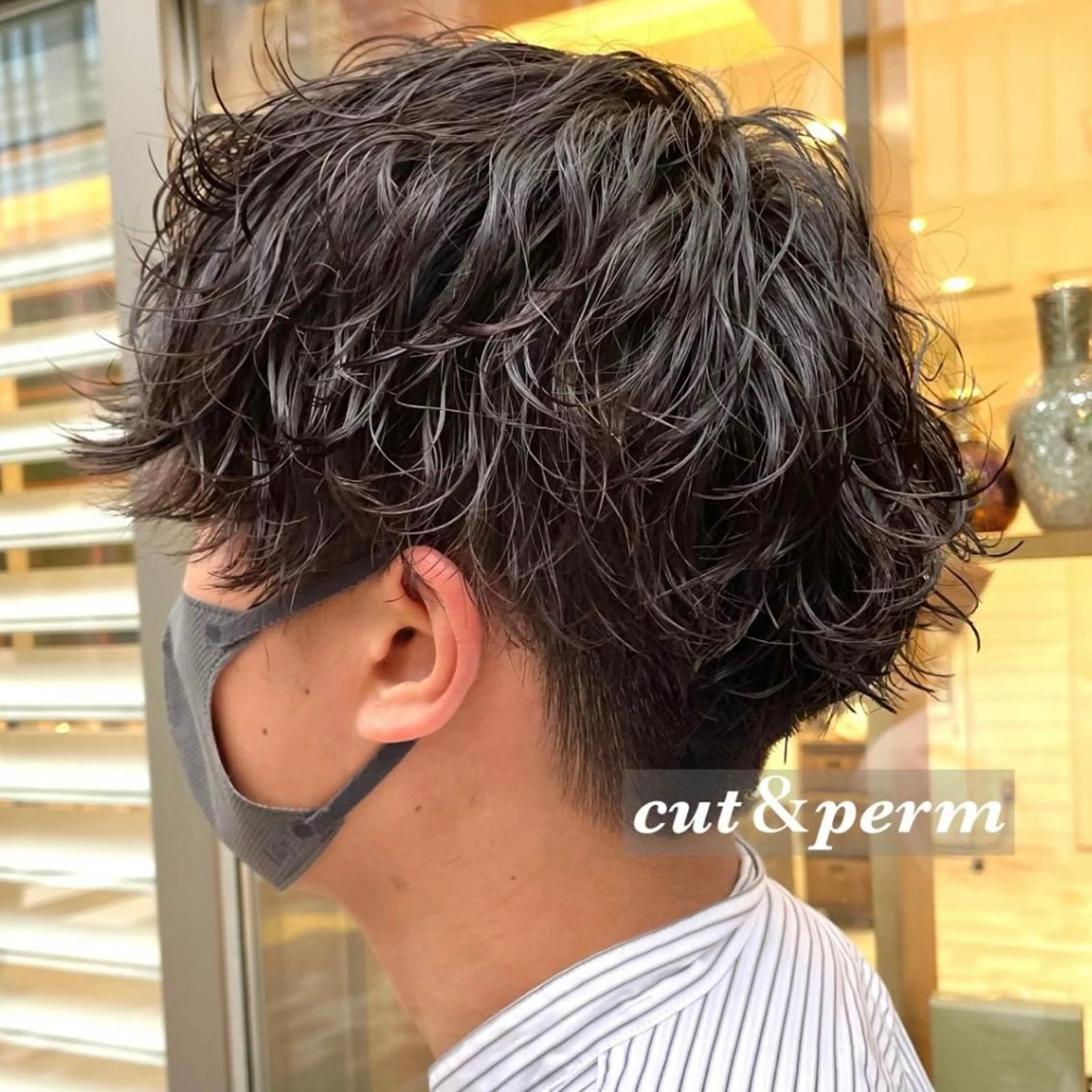 パーマ メンズ カット パーマ ヘアアレンジ 🌿あがりれいなのその他イメージ