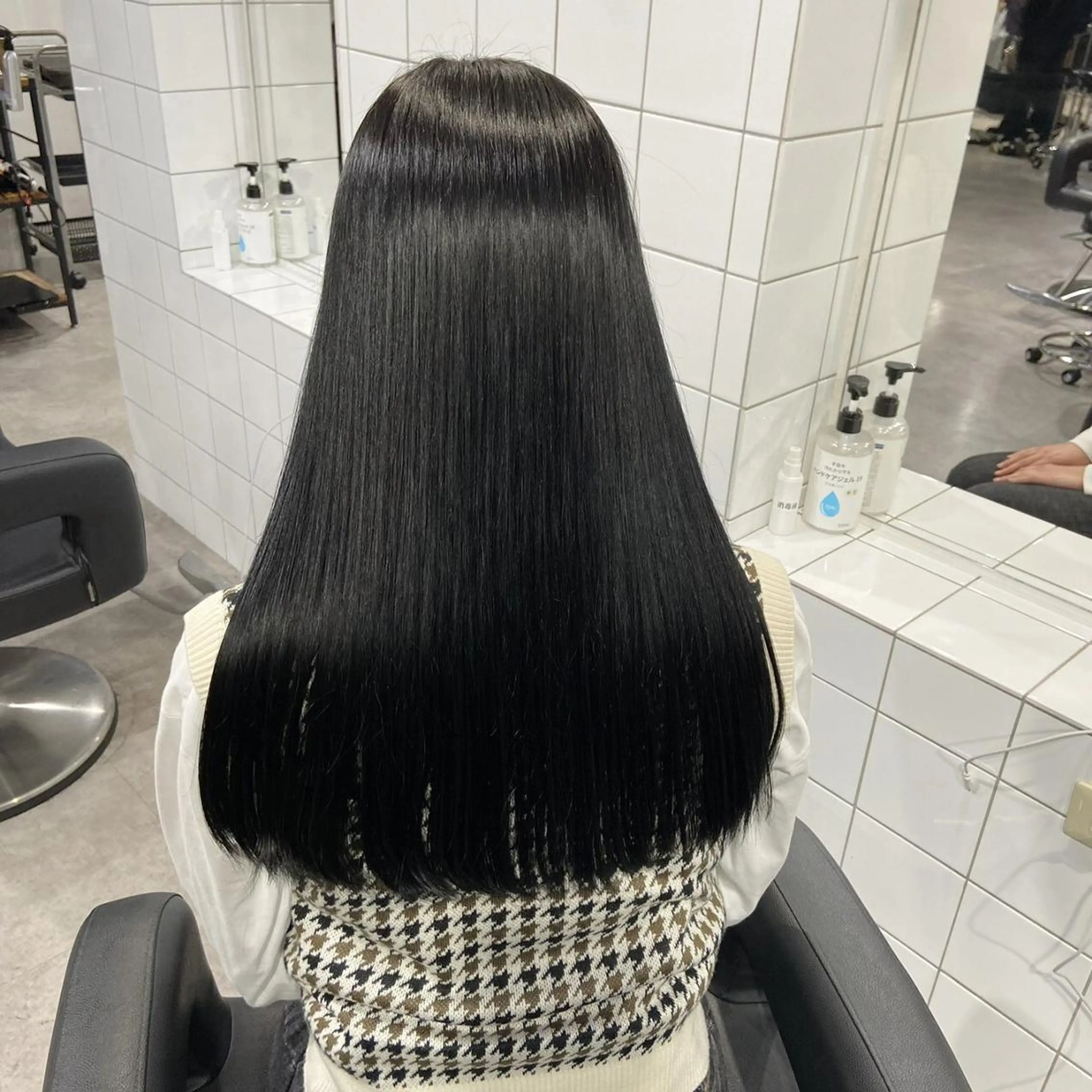 🌱縮毛矯正モデル募集🌱これからの季節のうねり・広がり対策に🕊メンズ/レディース可【カット＋縮毛矯正】の写真