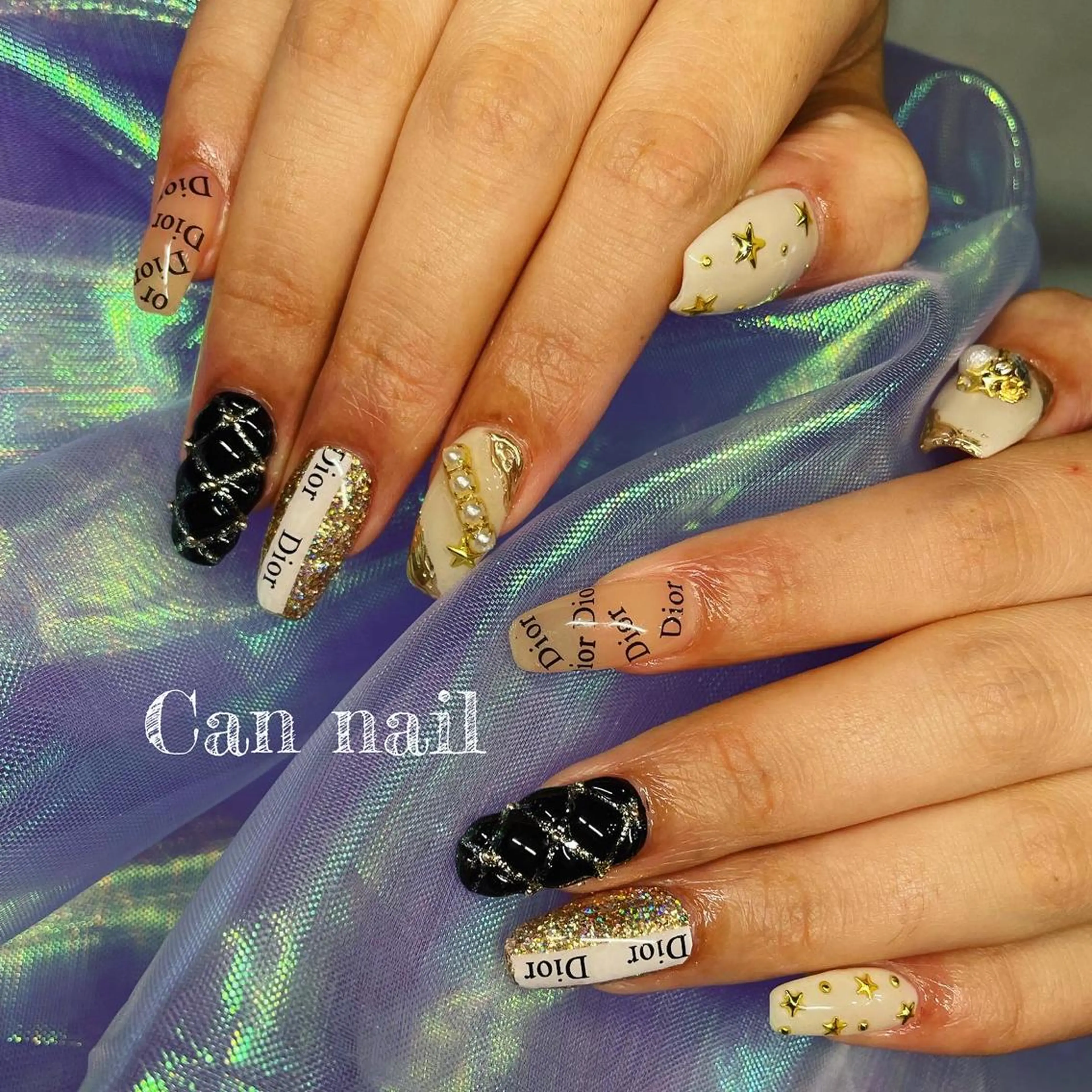 ロング ネイル Parfum パルファンのネイルデザイン