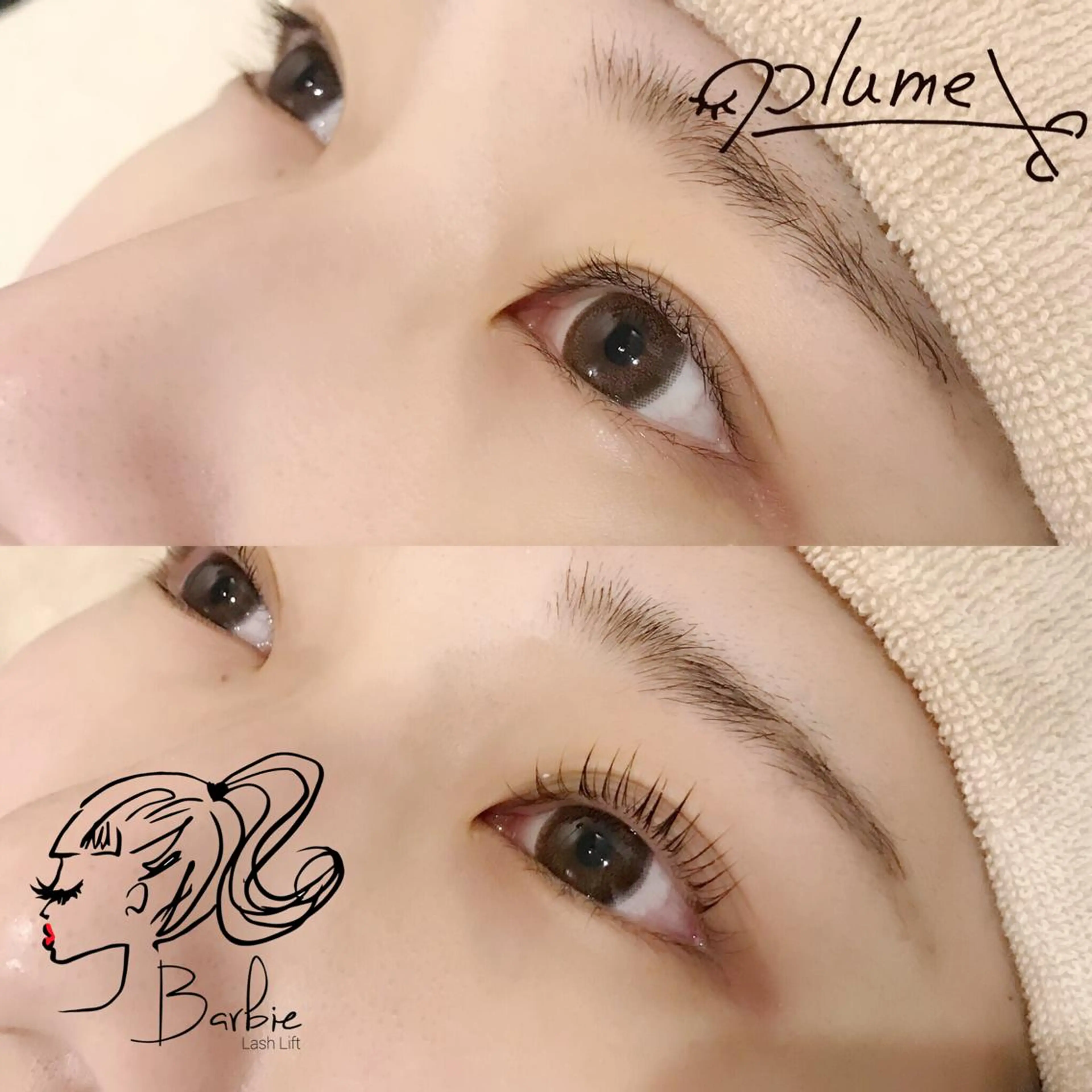 マツエク・マツパ plume SAYUMIのマツエク・マツパデザイン