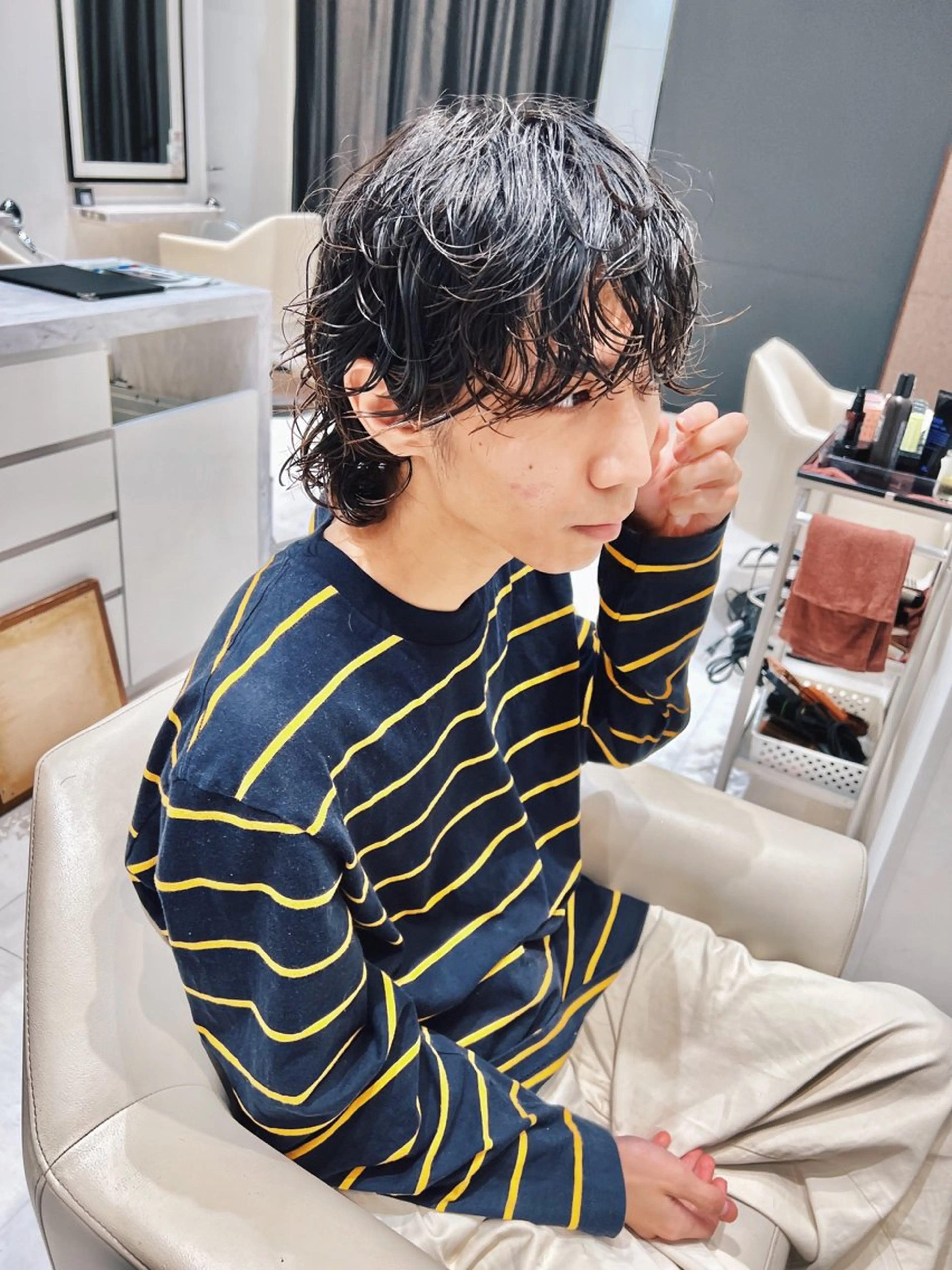 パーマ K-two 谷町店所属・K-two谷町❄️ hinaのヘアスタイル