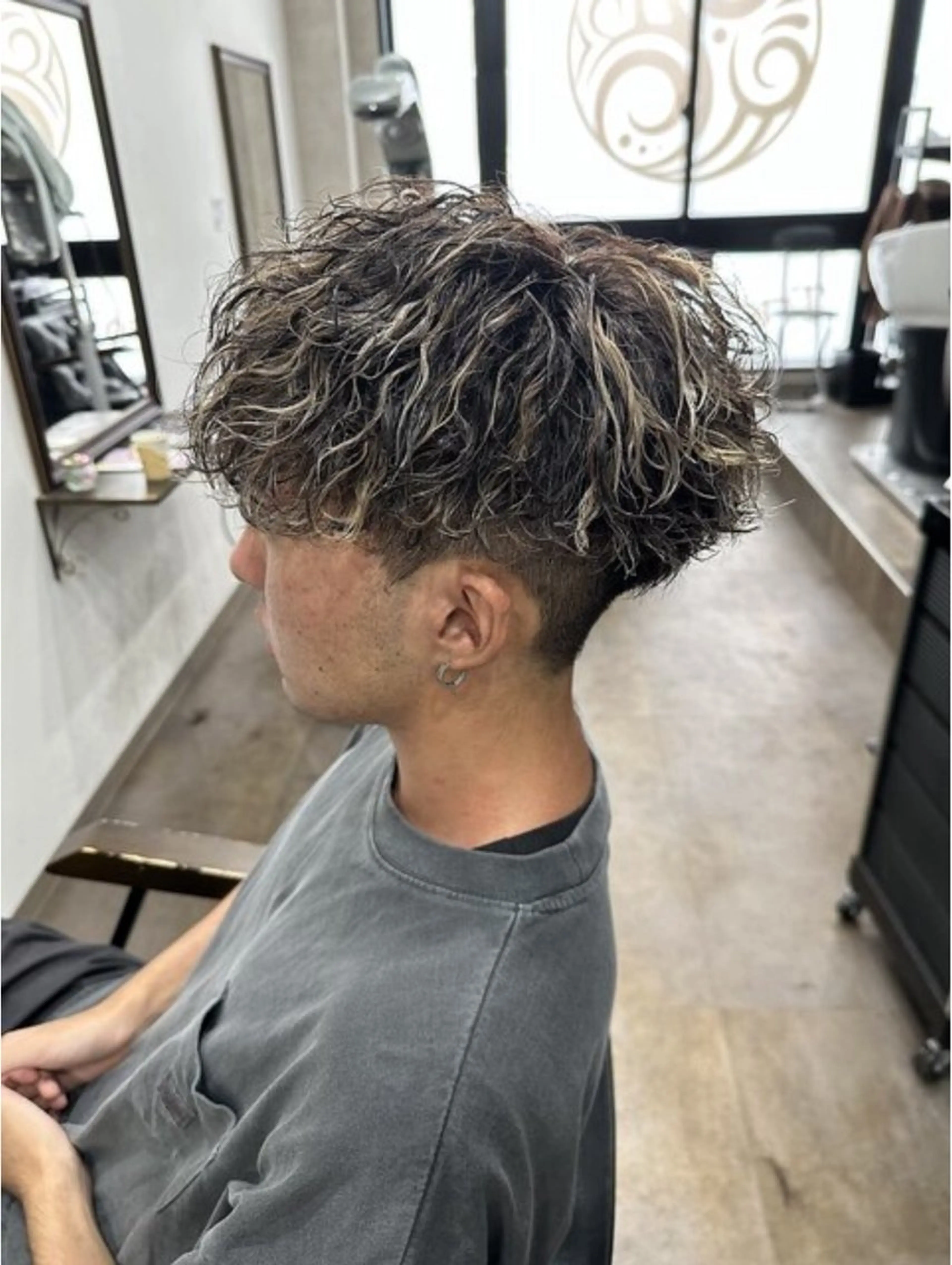 メンズ カット パーマ 👑再現性◎カット＆ パーマ Yuto🌀のヘアスタイル