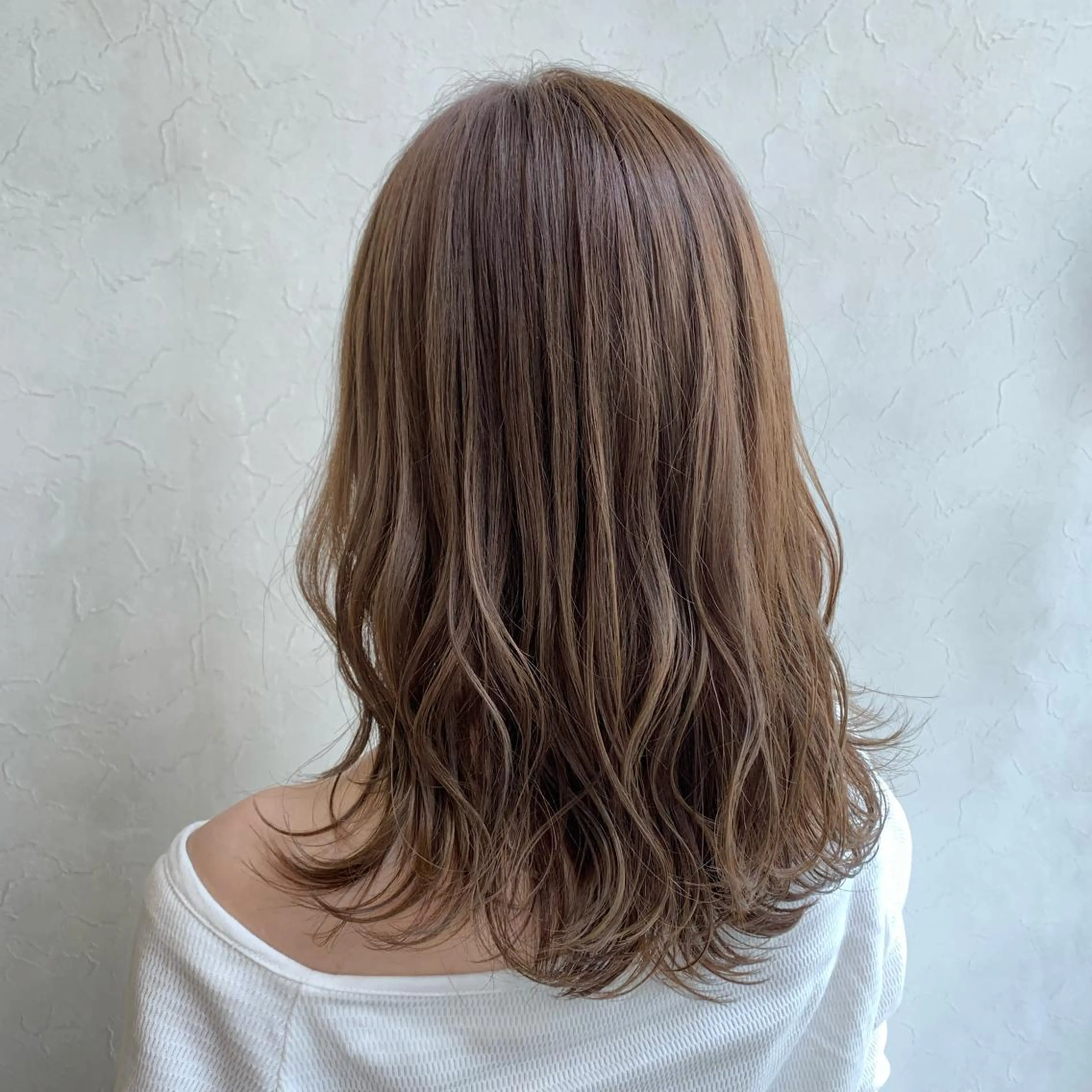 ミディアム カラー ベージュカラー メンズ指名多数!! SiLO 田島のヘアスタイル