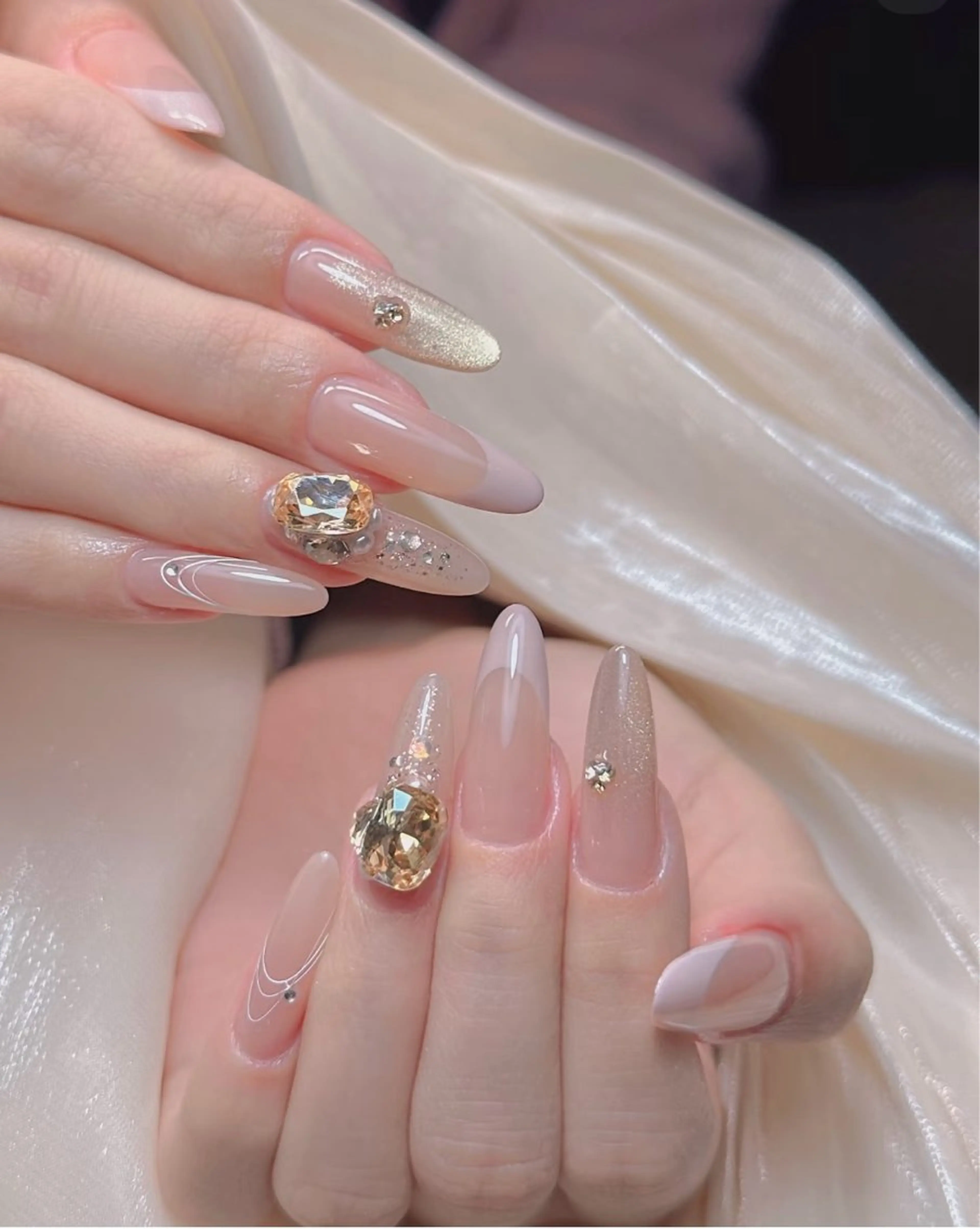 ネイル アートネイル チークネイル 長さ出し フットネイル ジェルネイル ハンドネイル ハンドケア For you. Nail Salonのネイルデザイン